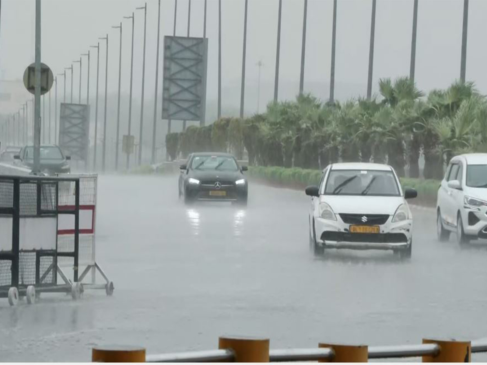 Visulas from IGI airport (Photo/ANI)
