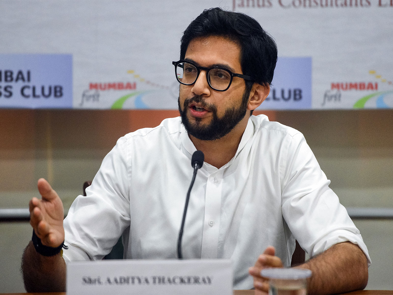 Shiv Sena (UBT) leader Aaditya Thackeray (Photo/ANI)