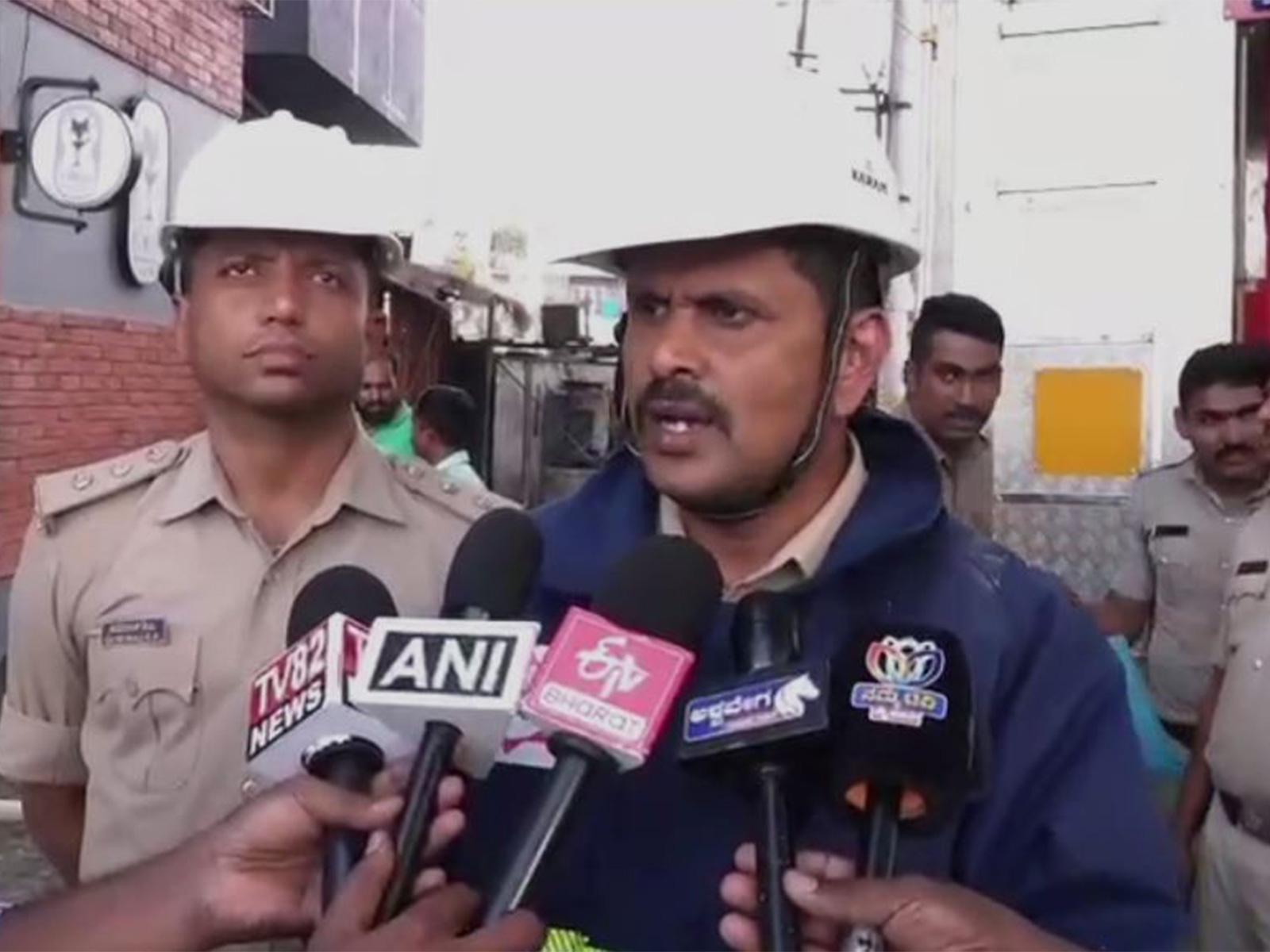 Divisional Fire Officer Ranganath (Photo/ANI)