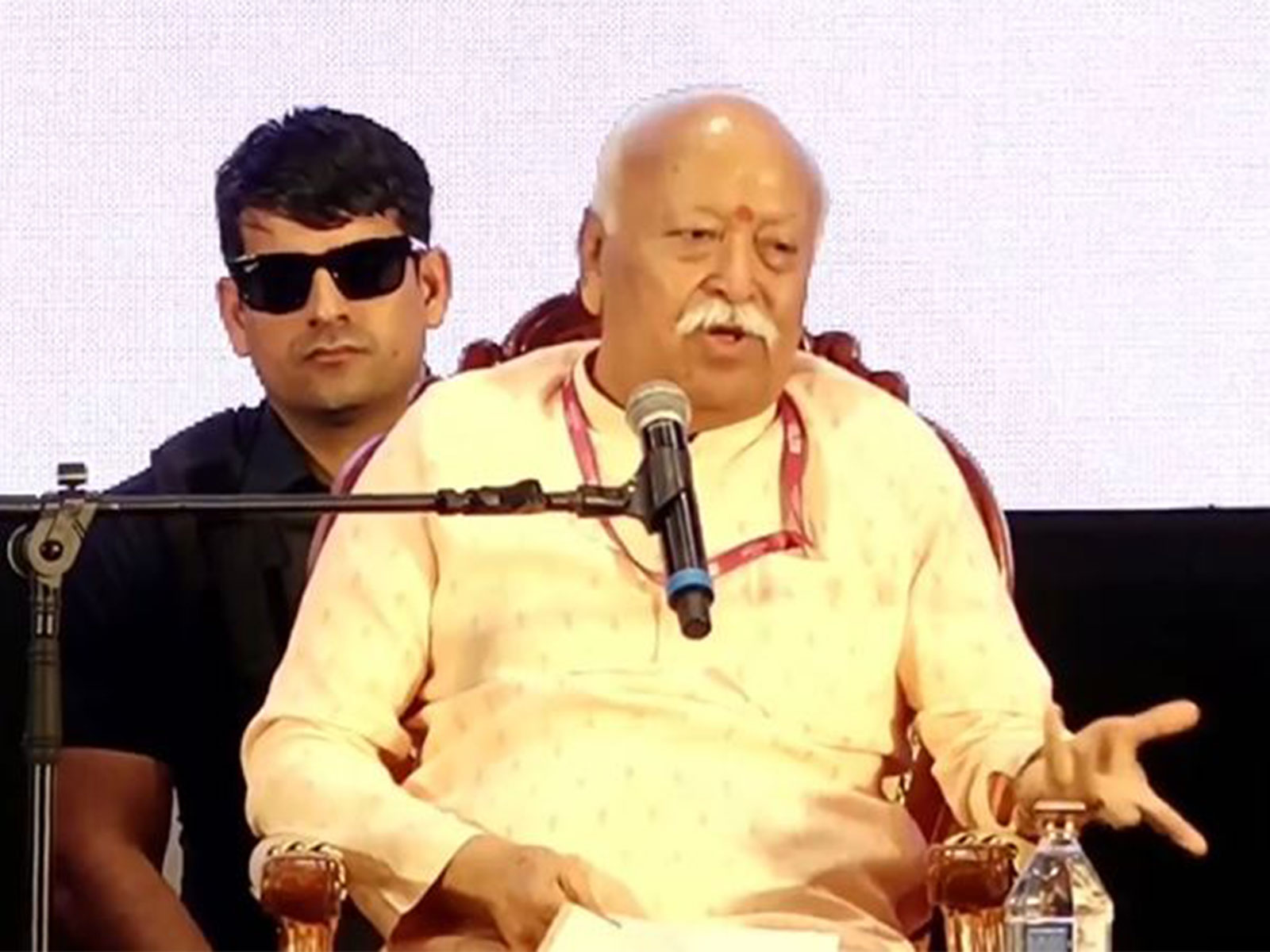 Rashtriya Swayamsevak Sangh (RSS) Chief Mohan Bhagwat (Photo/Vishwa Samvad Kendram Keralam/Youtube) Rashtriya Swayamsevak Sangh (RSS) Chief Mohan Bhagwat (Photo/Vishwa Samvad Kendram Keralam/Youtube)