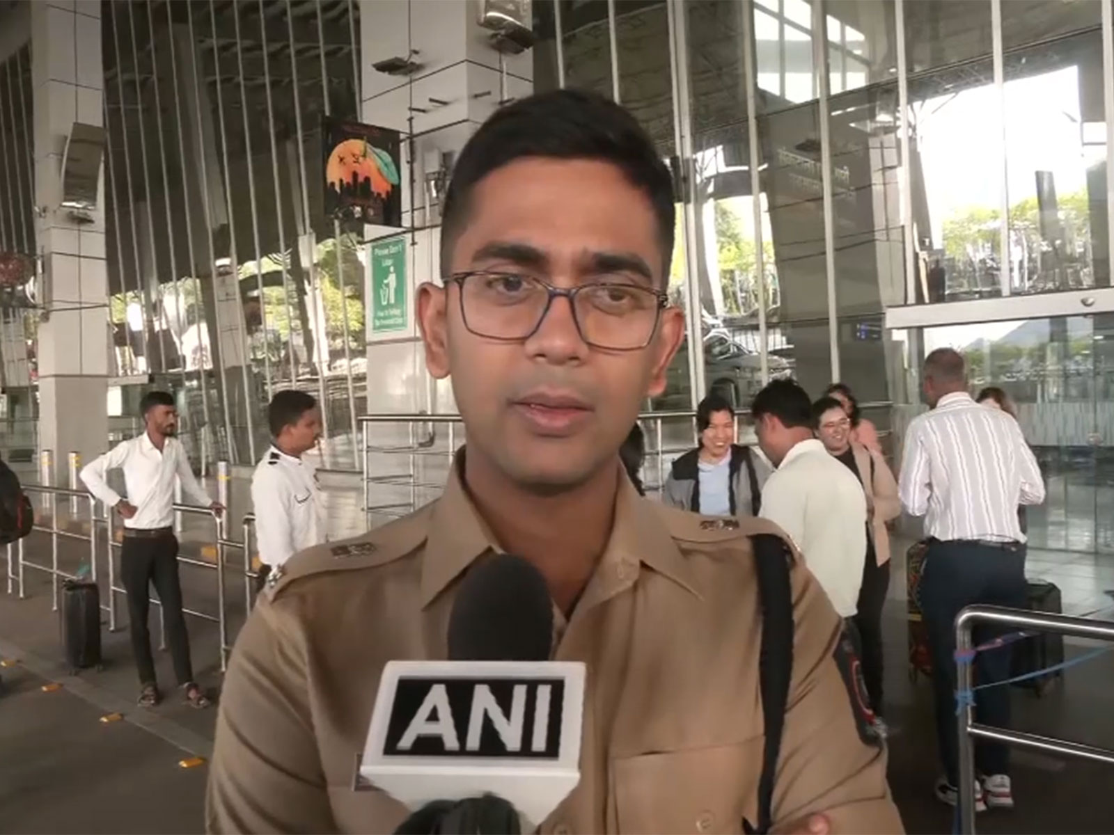 Rushikesh Reddy, (DCP), Sonegaon Police, Nagpur, (Photo/ANI)