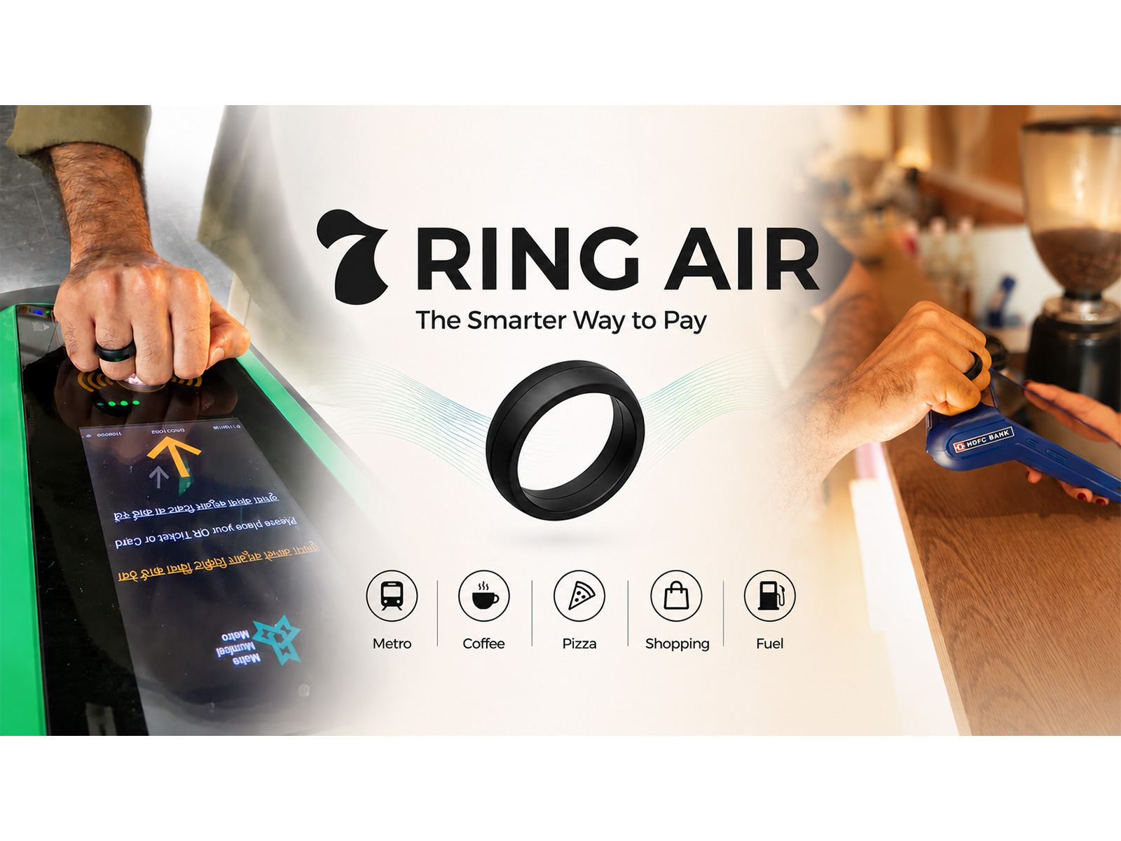 Fintech wearable startup SEVEN launches 7 Ring Air for POS & Metro Payments, at just INR 1,477