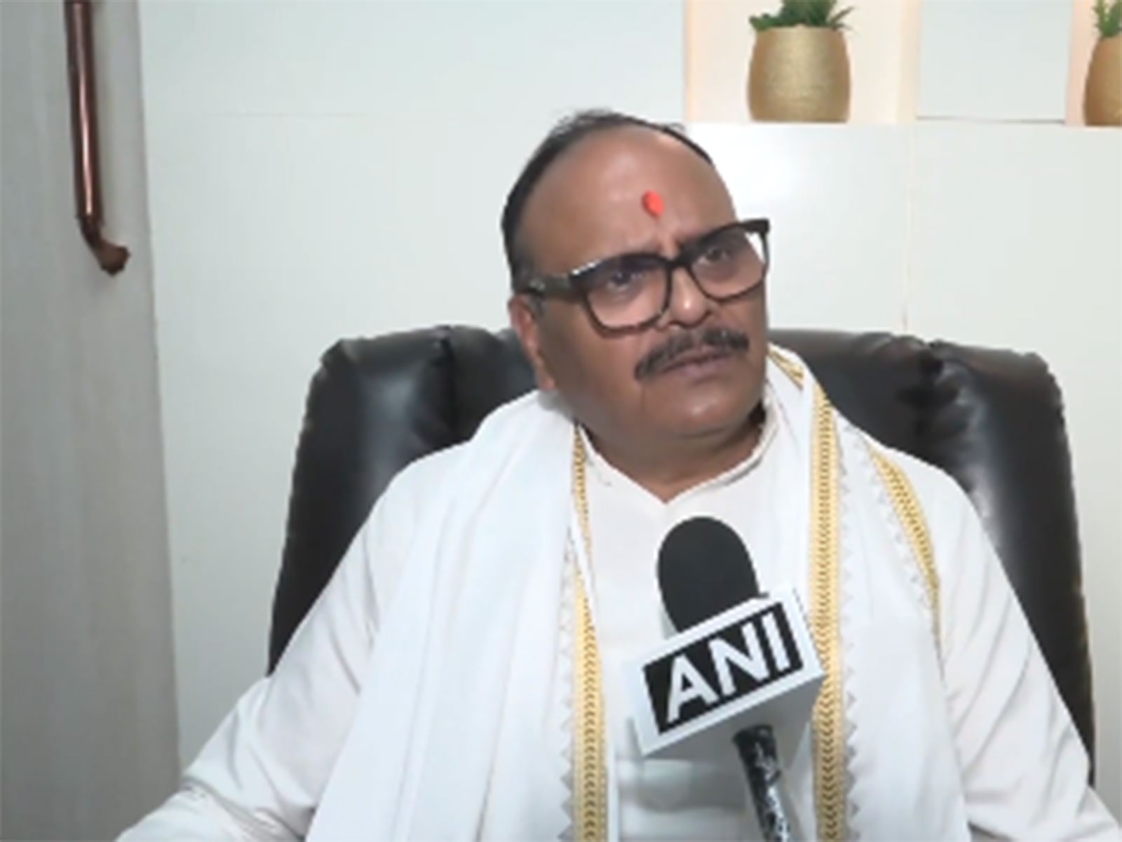 Uttar Pradesh Deputy Chief Minister Brajesh Pathak (Photo/ANI)