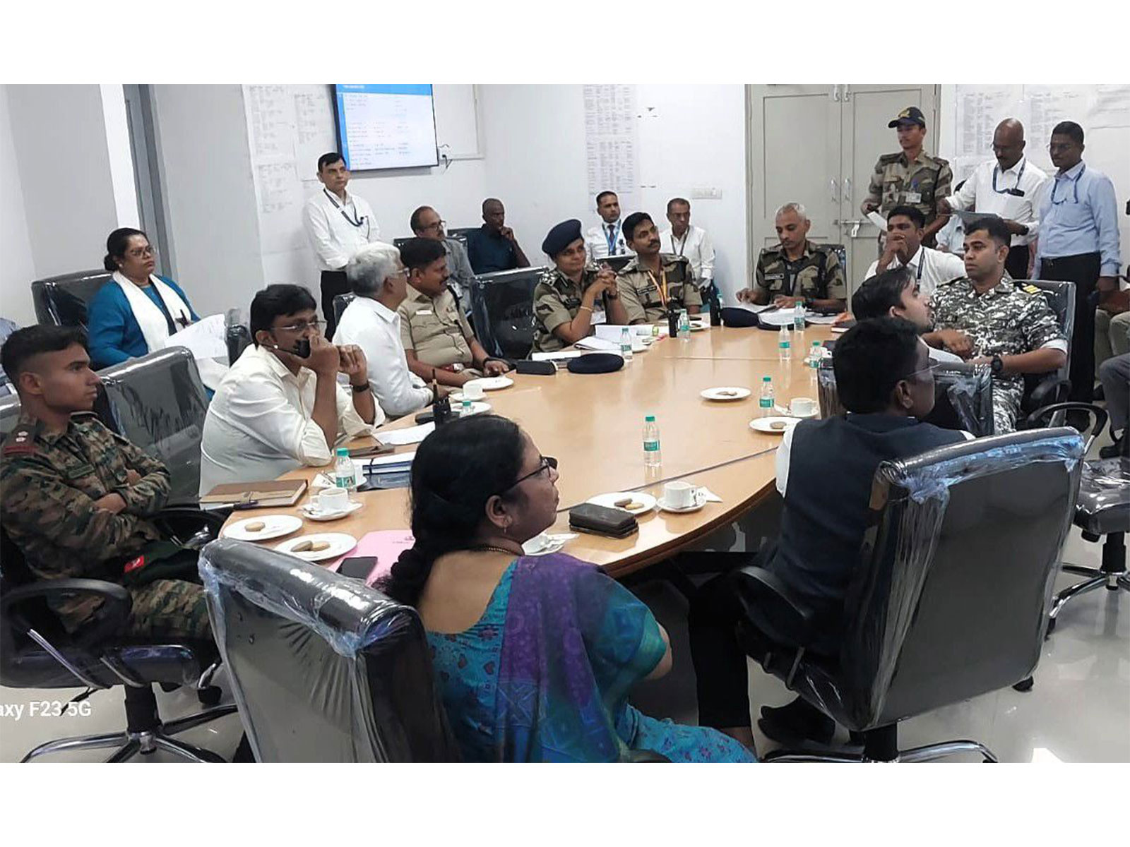 A total of 339 personnel from diverse agencies participated in the drill (Photo/CISF) A total of 339 personnel from diverse agencies participated in the drill (Photo/CISF)