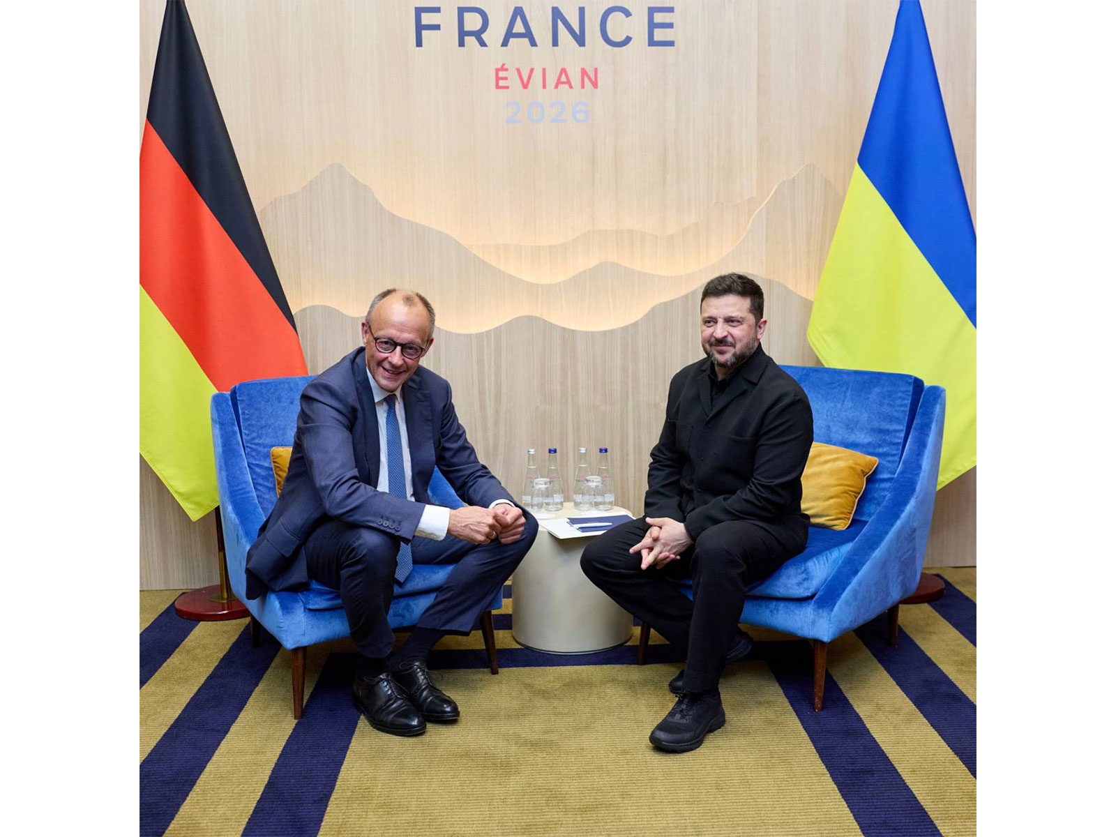 Ukrainian President Volodymyr Zelenskyy with German Chancellor Friedrich Merz (Photo/X/@ZelenskyyUa)