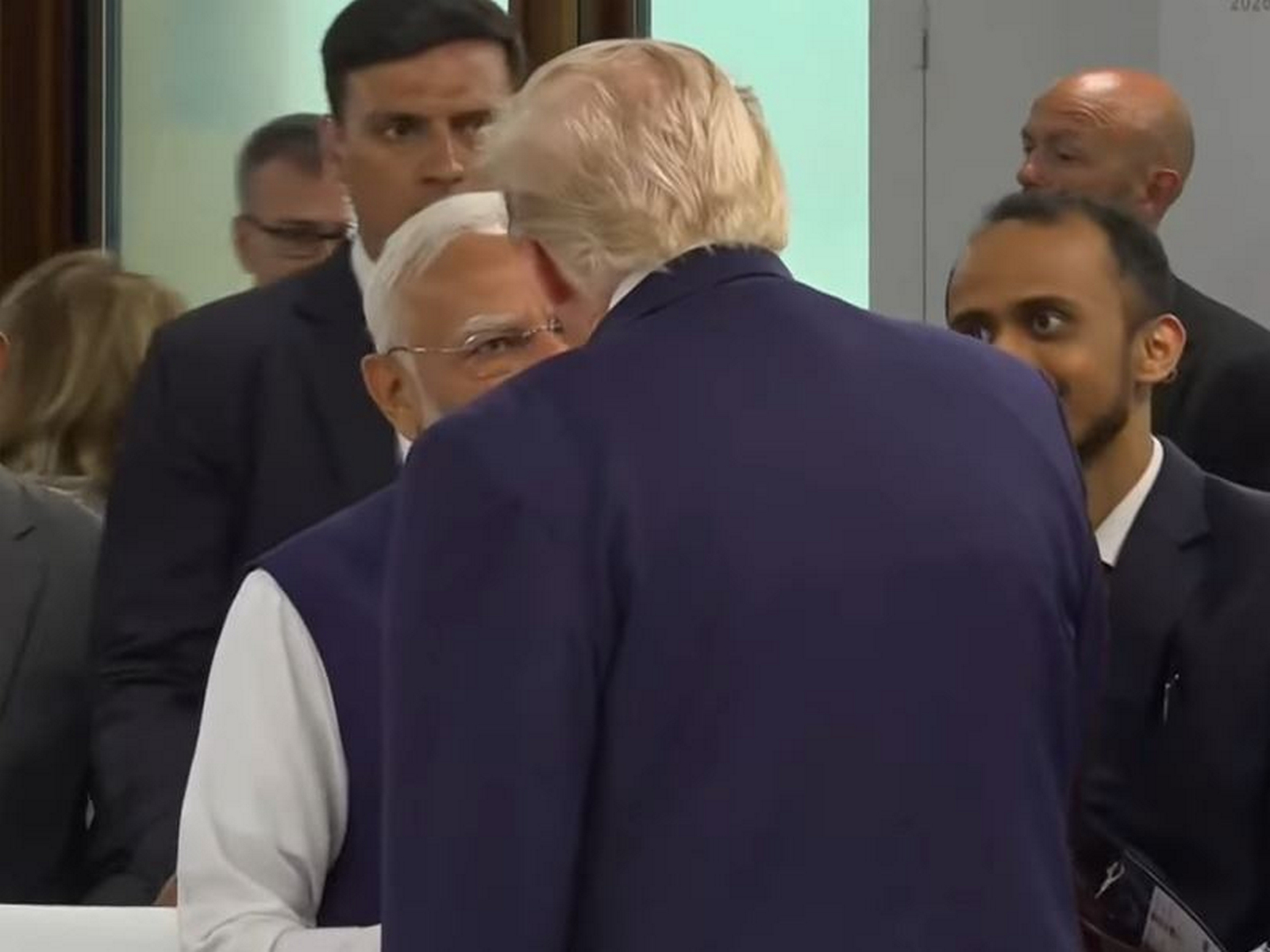 PM Modi, Trump share brief interaction at G7 Summit (Photo/DD News)