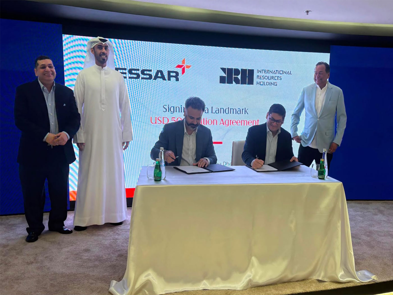  Essar Group and IRH announced successful execution of a USD 500 million crude sourcing facility and product supply facility (Photo/ESSAR)