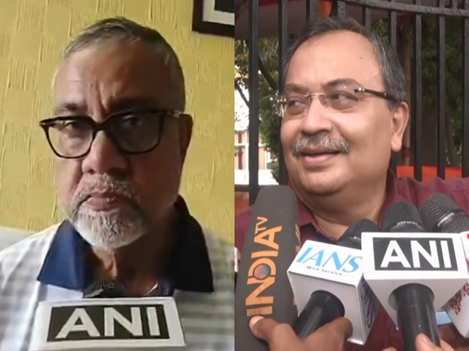 West Bengal Minister Tapas Roy and TMC MLA Kunal Ghosh (Photo/ANI) West Bengal Minister Tapas Roy and TMC MLA Kunal Ghosh (Photo/ANI)