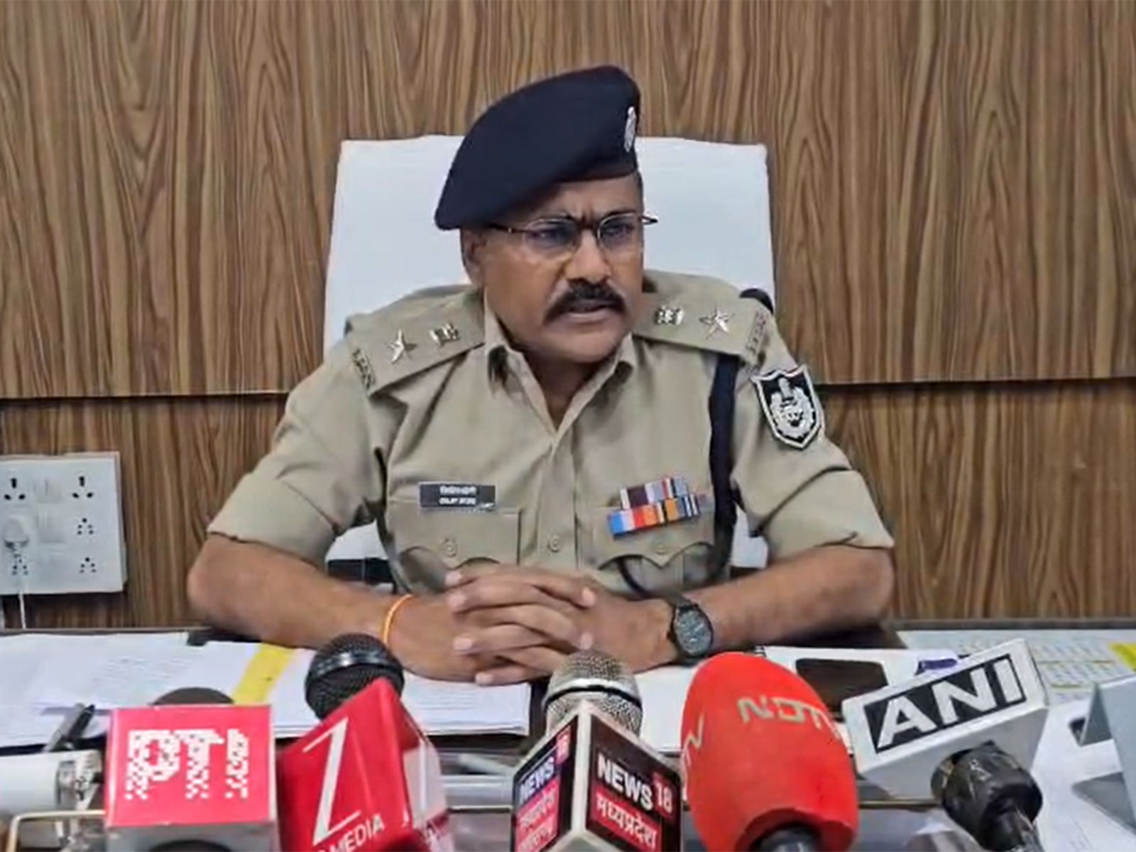 Agar Malwa SP Dilip Soni (Photo/ANI)