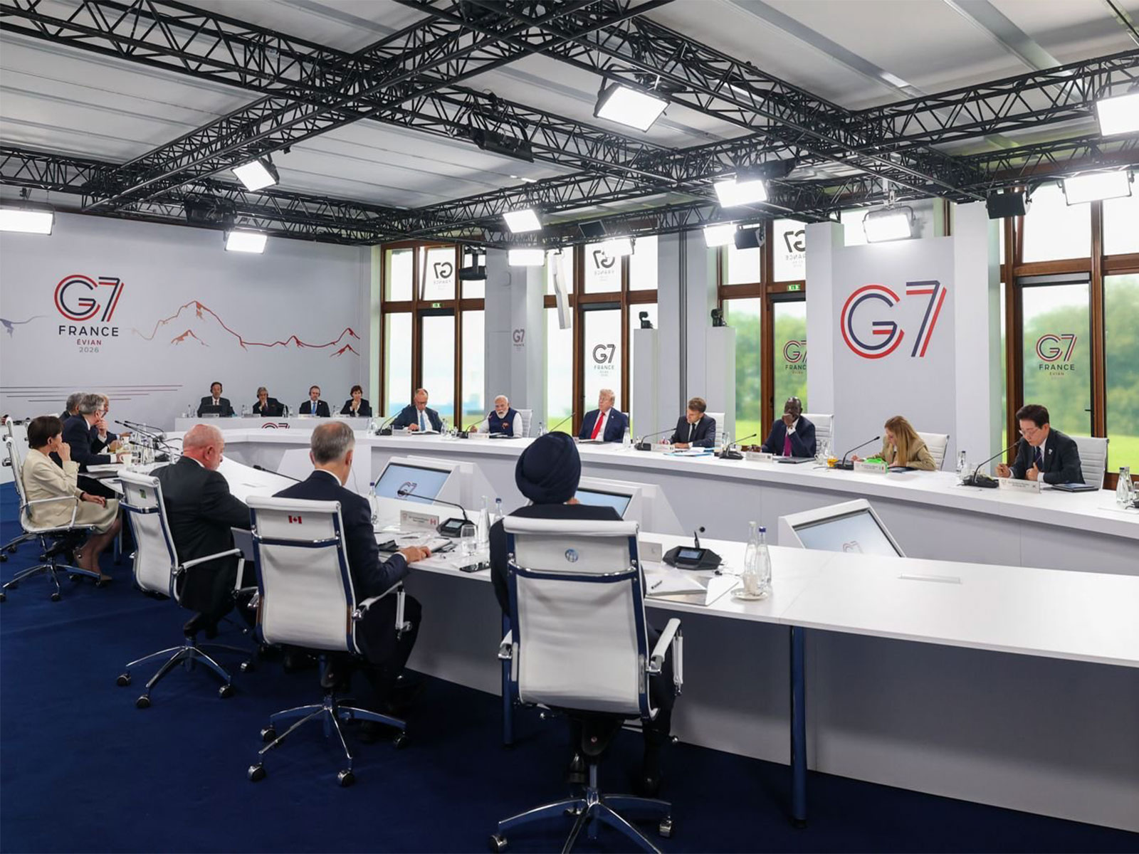 Prime Minister Narendra Modi at G7 Outreach summit (Photo/X@MEAIndia)