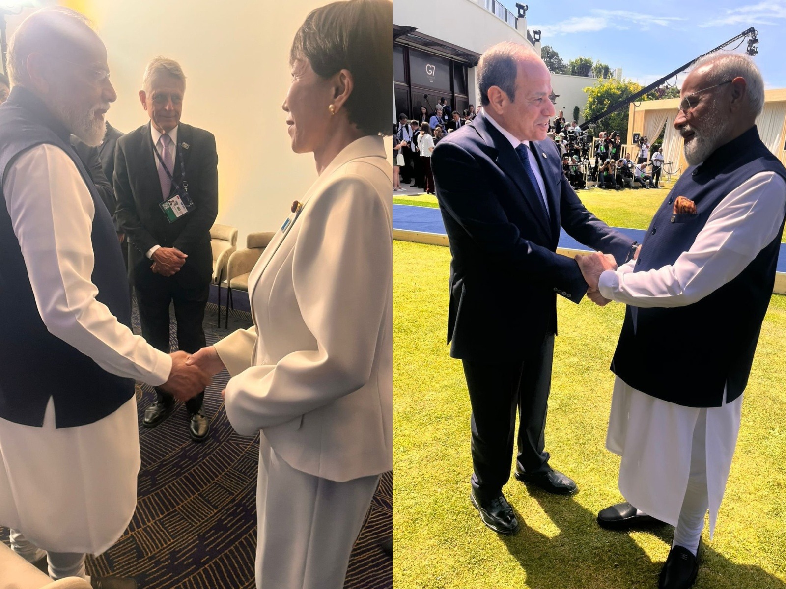 PM Narendra Modi with Japanese PM Sanae Takaichi and Egyptian President Abdel Fattah El-Sisi (Photo/@narendramodi) PM Narendra Modi with Japanese PM Sanae Takaichi and Egyptian President Abdel Fattah El-Sisi (Photo/@narendramodi)