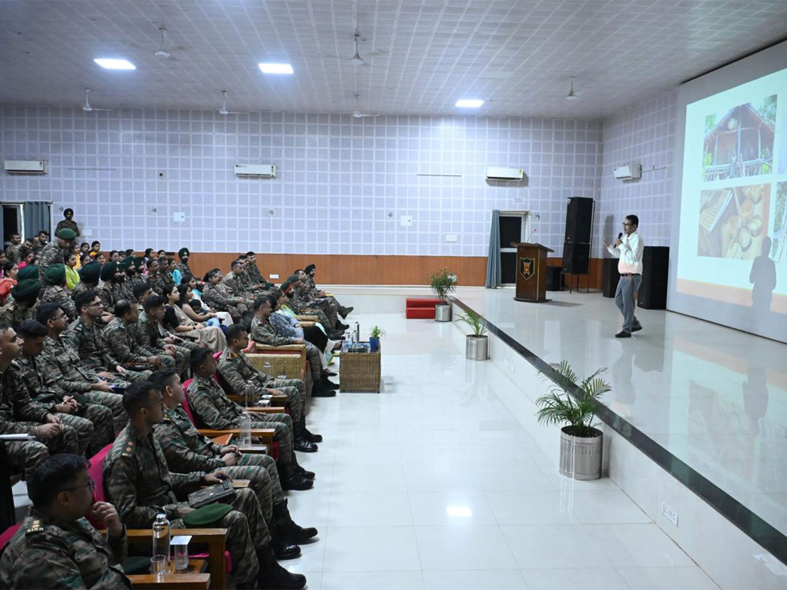 Lecture on 'Culture and Traditions of Tripura' (Photo/ANI)