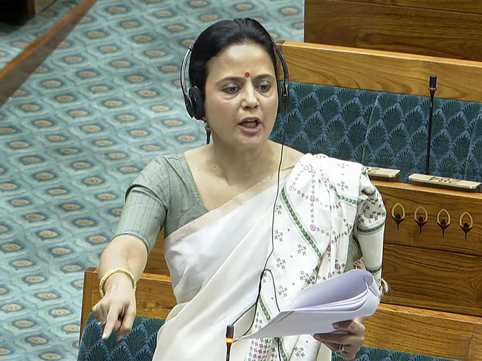 Trinamool Congress (TMC) MP Mahua Moitra (File Photo/ANI) Trinamool Congress (TMC) MP Mahua Moitra (File Photo/ANI)