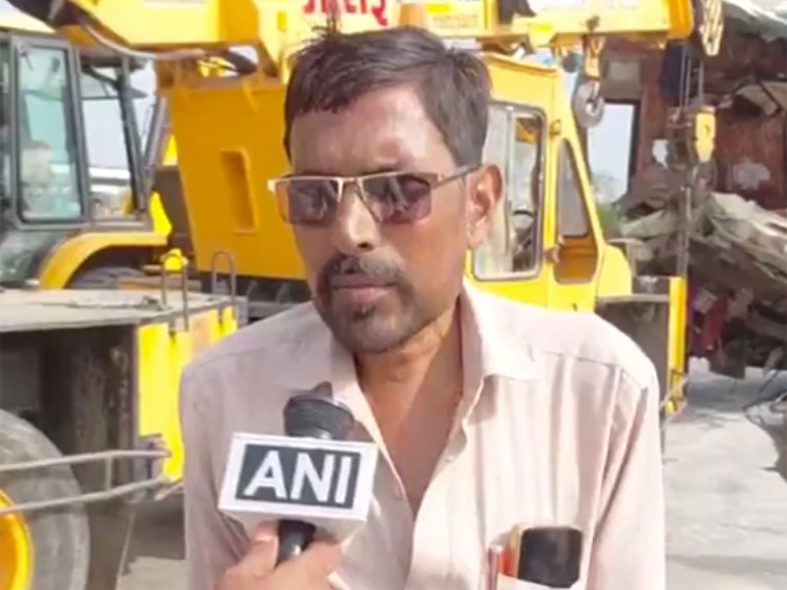 Arvind Solanki, Sarpanch of Kotambi village (Photo/ANI)