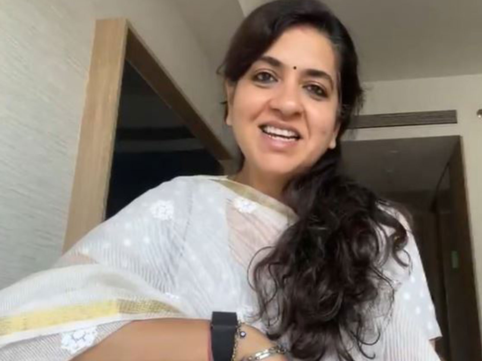 Shiv Sena leader Shaina NC (Photo/ANI)