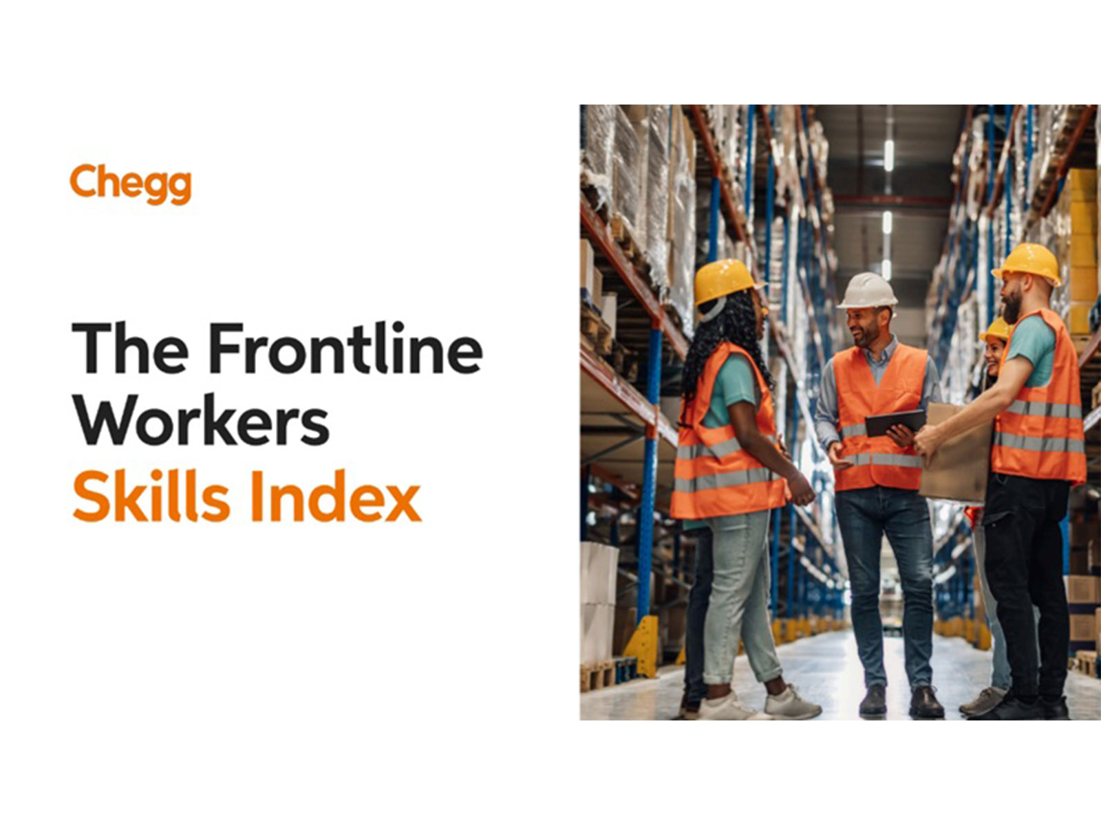 Cheggโs Frontline Workers Skills Index is based on a survey of 1,000 U.S. employers and 1,005 U.S. employees Cheggโs Frontline Workers Skills Index is based on a survey of 1,000 U.S. employers and 1,005 U.S. employees