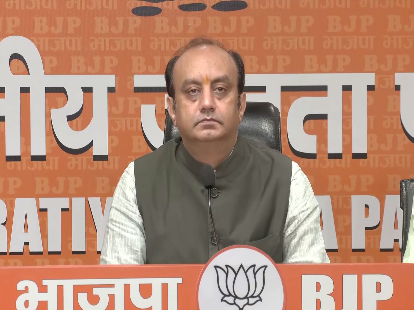 BJP Spokesperson Sudhanshu Trivedi (Photo/X/@BJP4India)