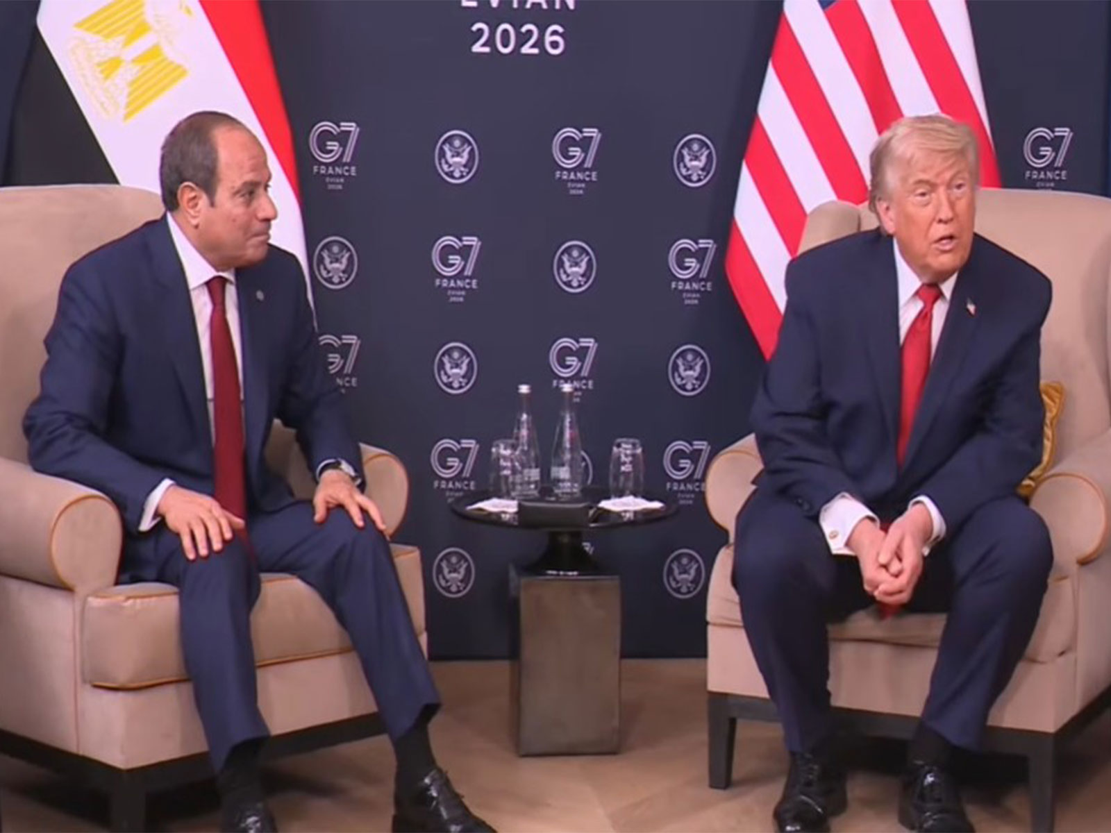 US President President Trump Participates in a Bilateral Meeting with the President of the Arab Republic of Egypt (Photo/YouTube/@WhiteHouse)