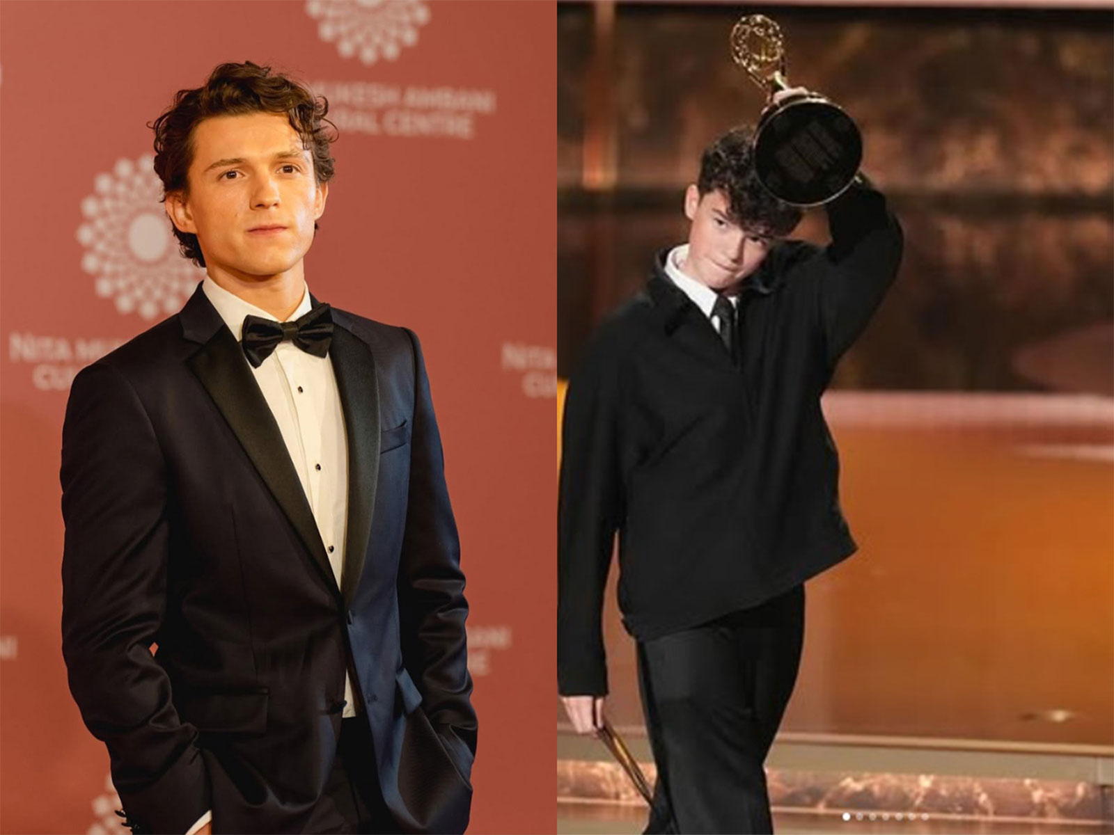 Tom Holland (L) Owen Cooper (R) (Photos/instagram/@@tomholland2013/@@televisionacad) Tom Holland (L) Owen Cooper (R) (Photos/instagram/@@tomholland2013/@@televisionacad)