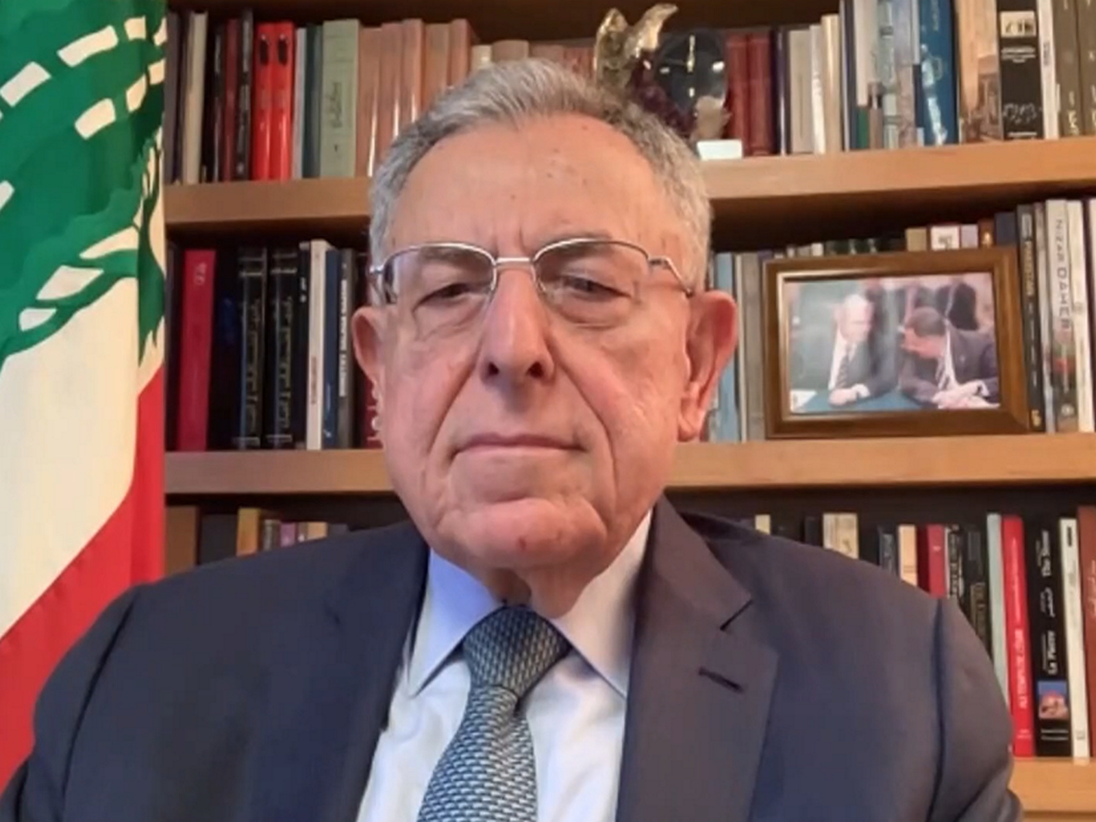 Former Prime Minister of Lebanon Fouad Siniora (Photo/ANI) Former Prime Minister of Lebanon Fouad Siniora (Photo/ANI)