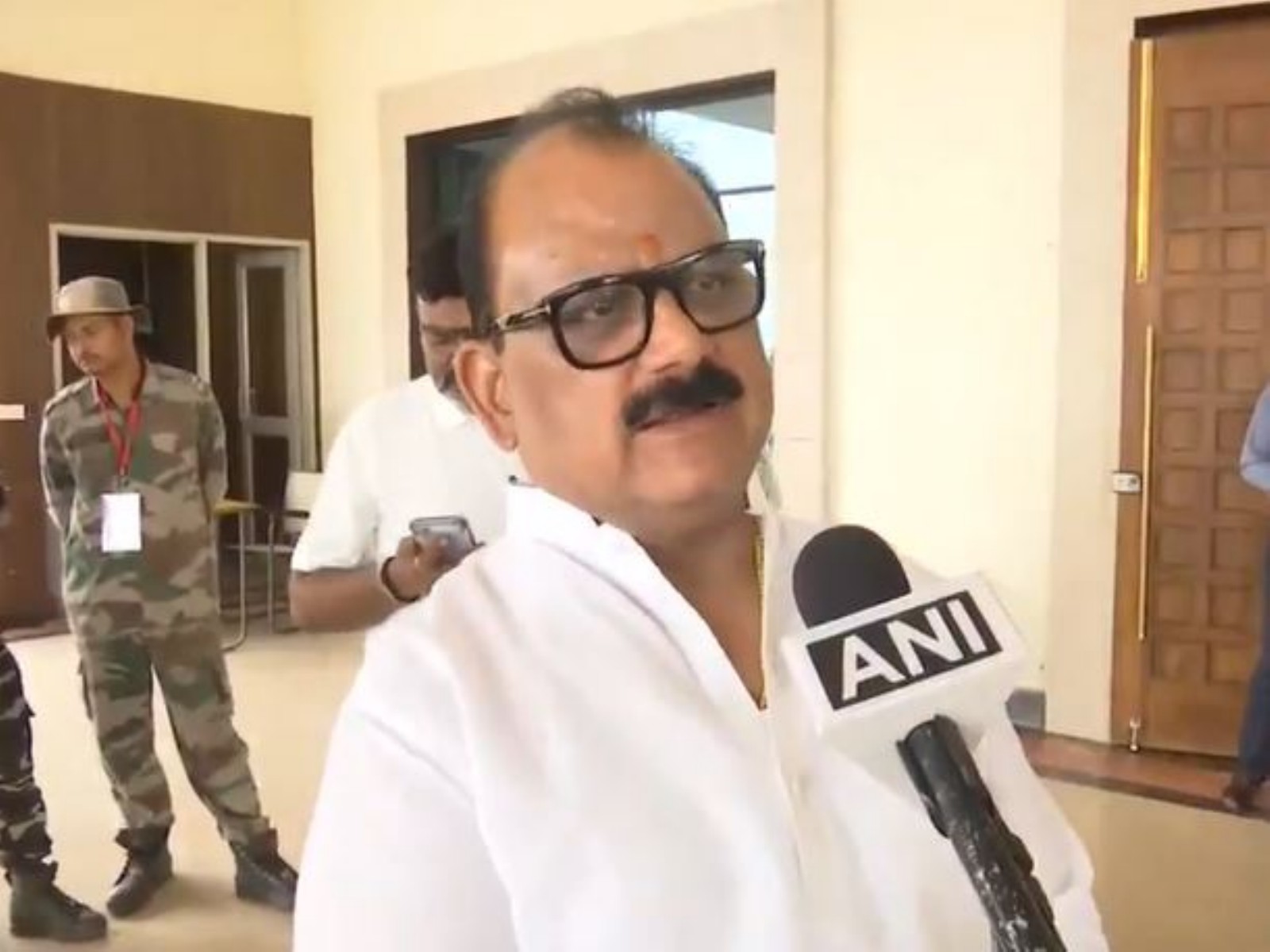 JMM General Secretary Mithilesh Kumar Thakur (Photo/ANI)