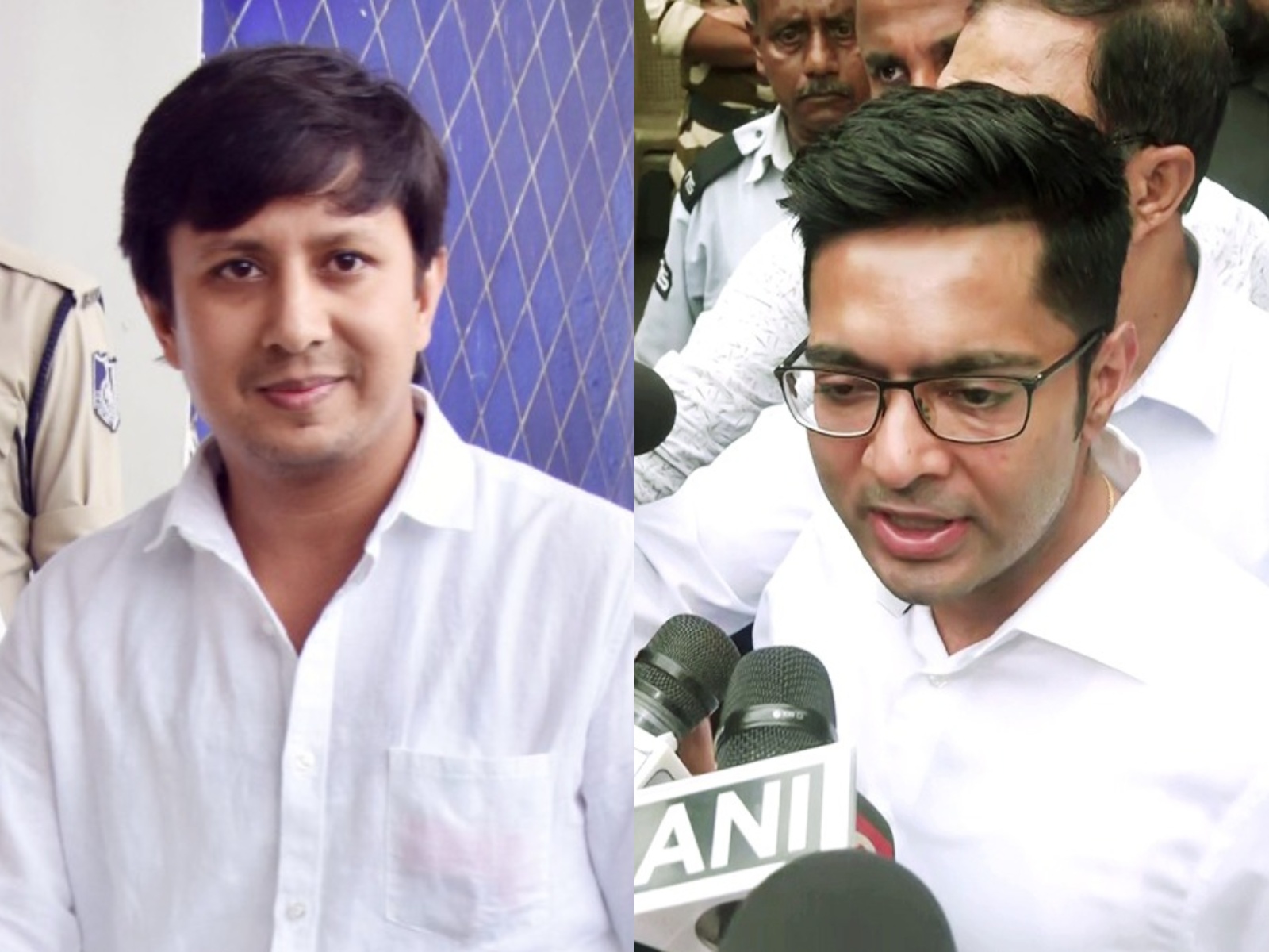 Trinamool Congress (TMC) national general secretary, Abhishek Banerjee and  Akash Vijayvargiya  (File Photo/ANI)