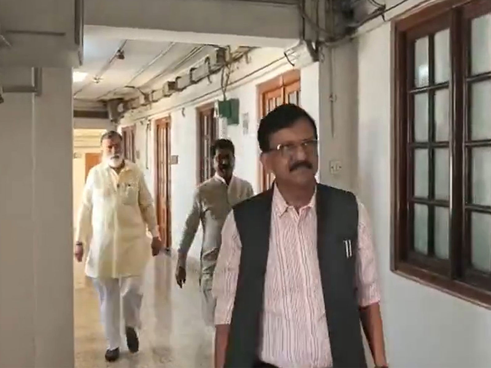 Shiv Sena (UBT) MP Sanjay Raut  (Photo/ANI)