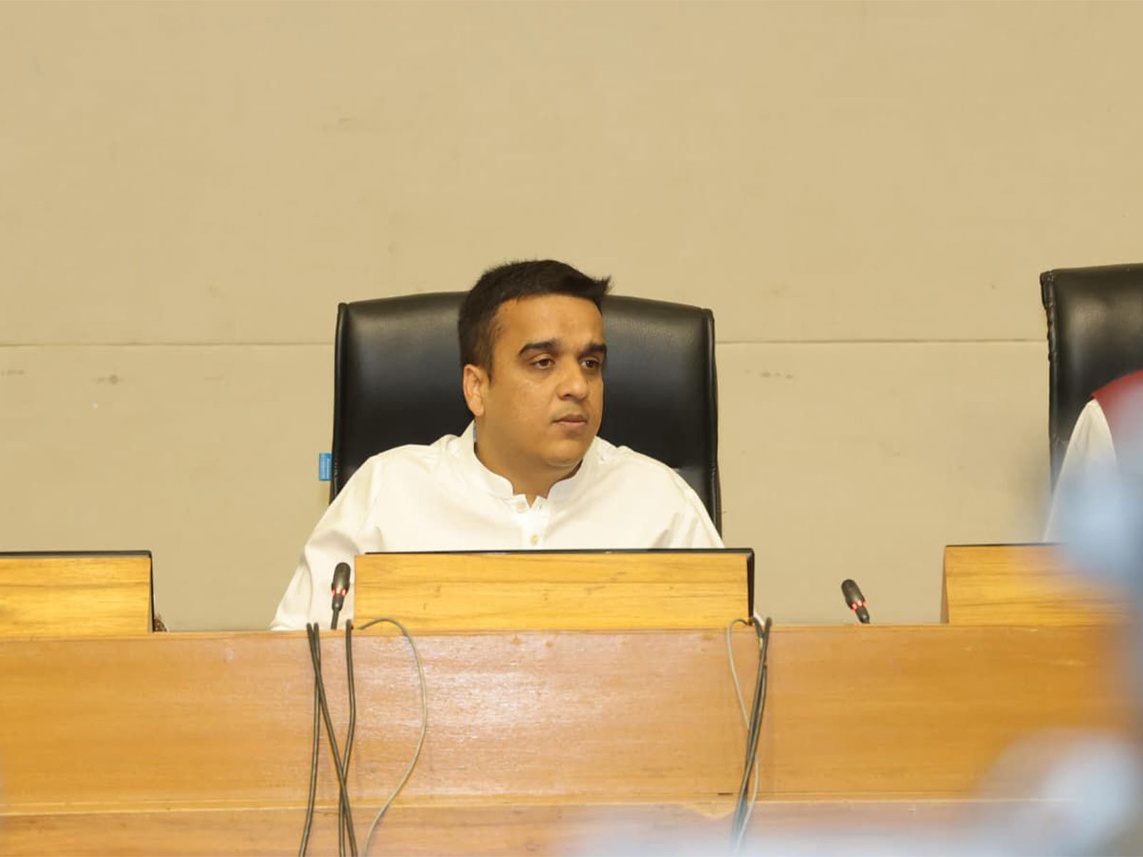 Harsh Sanghavi, DCM, (Gujarat), (Photo/ANI) Harsh Sanghavi, DCM, (Gujarat), (Photo/ANI)