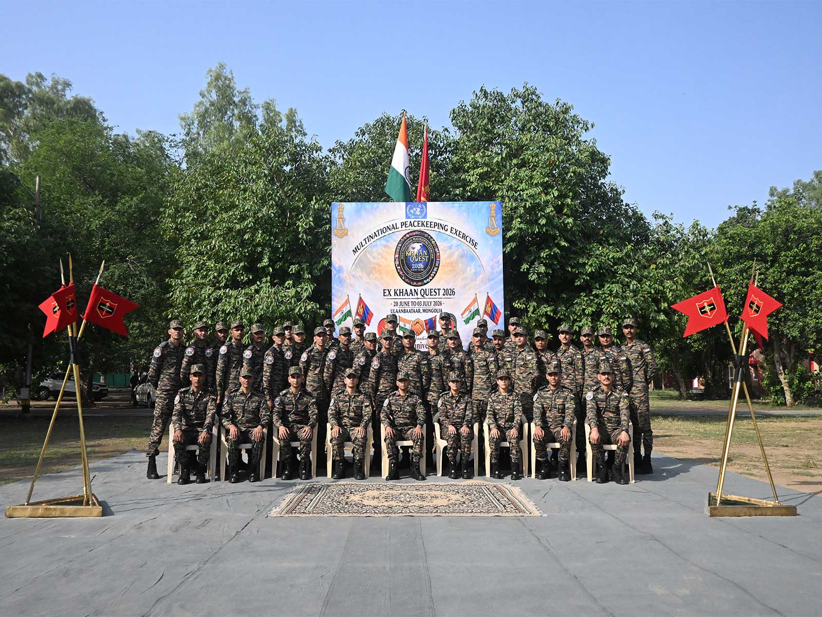 Indian Army set for Khaan Quest exercise in Mongolia (Photo/PIB) Indian Army set for Khaan Quest exercise in Mongolia (Photo/PIB)