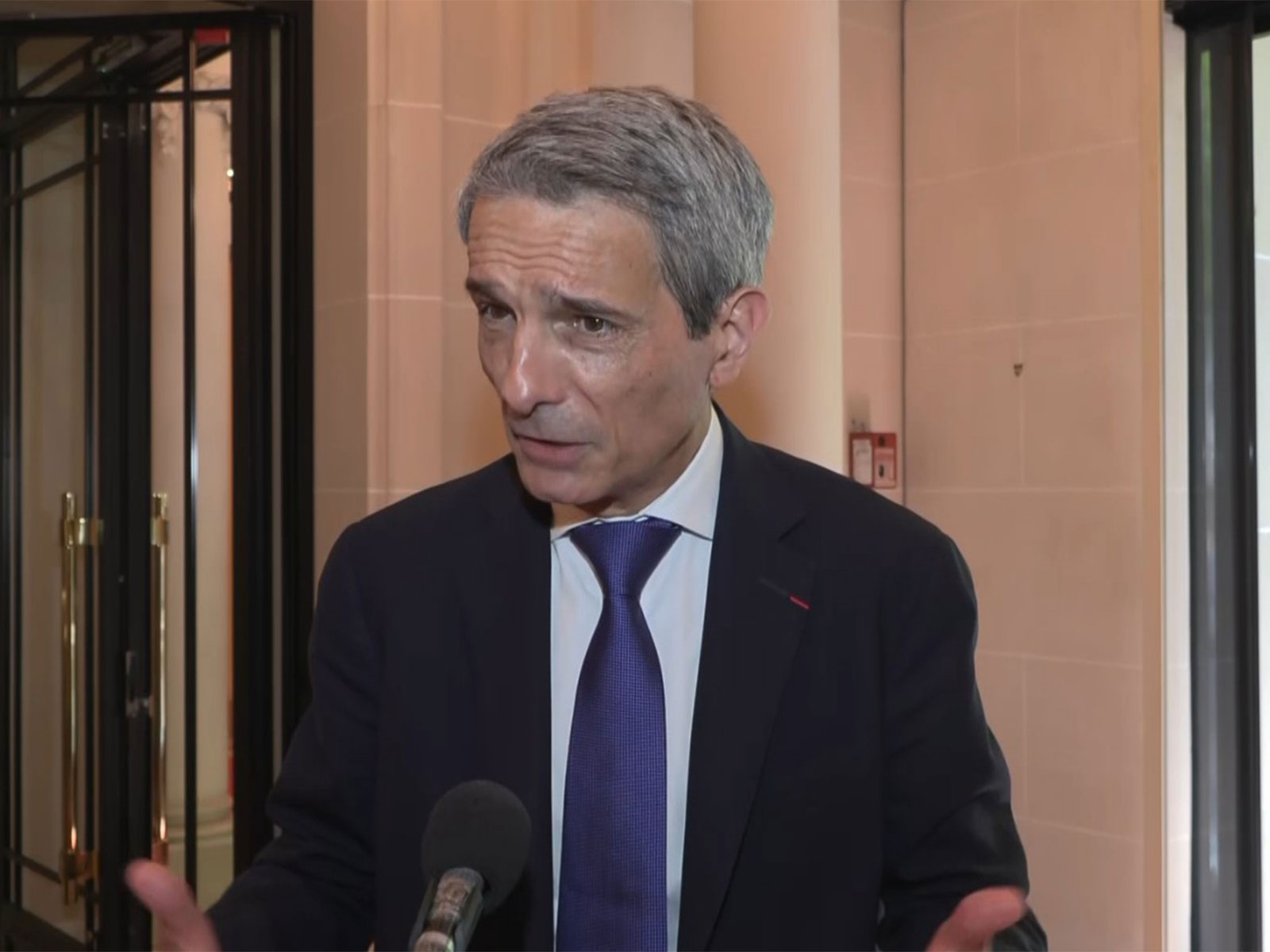 Chairman and CEO of Saint-Gobain, Benoit Bazin (Photo/ANI) Chairman and CEO of Saint-Gobain, Benoit Bazin (Photo/ANI)