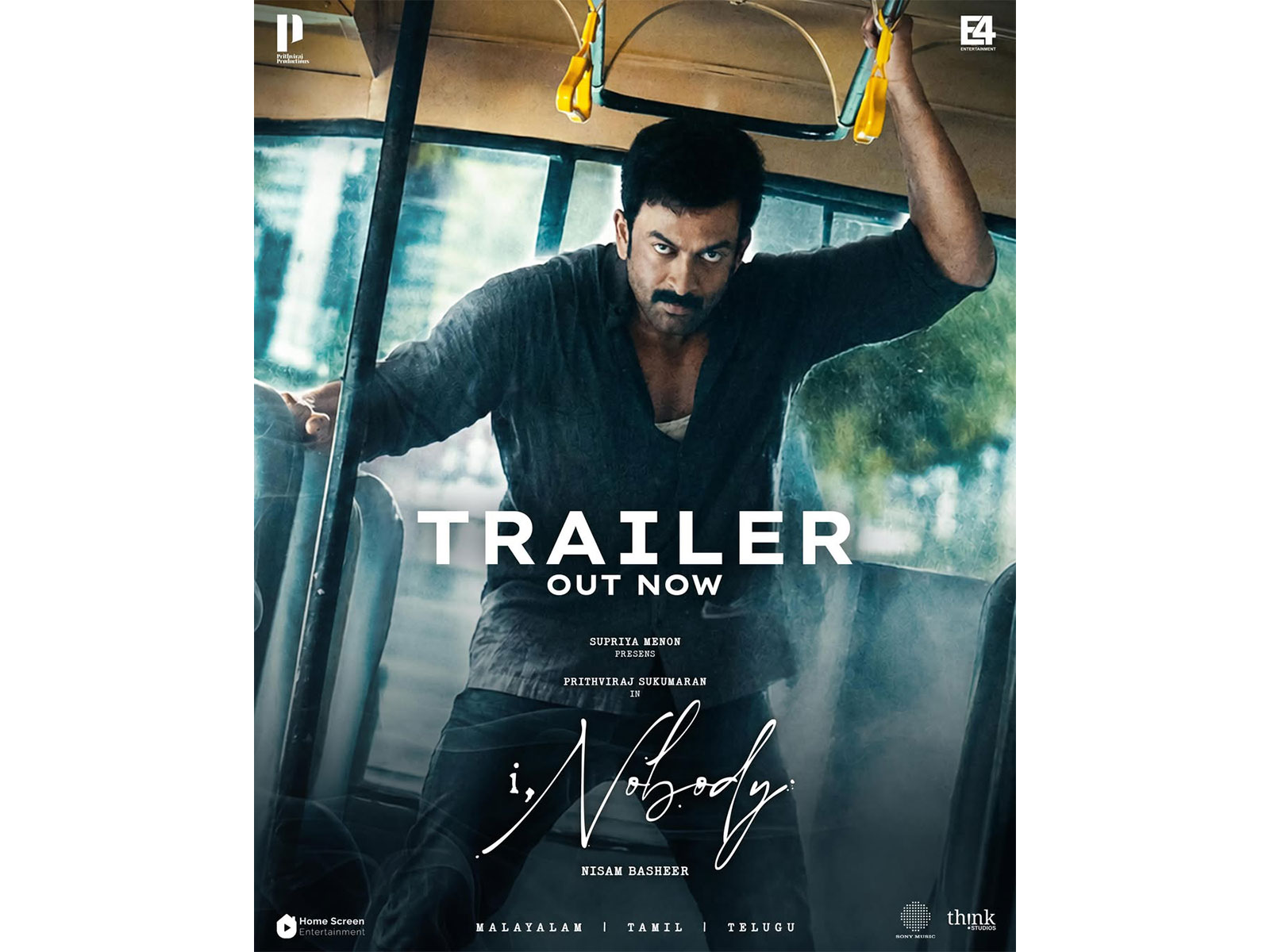 I, Nobody trailer (Photo/Instagram@therealprithvi) I, Nobody trailer (Photo/Instagram@therealprithvi)