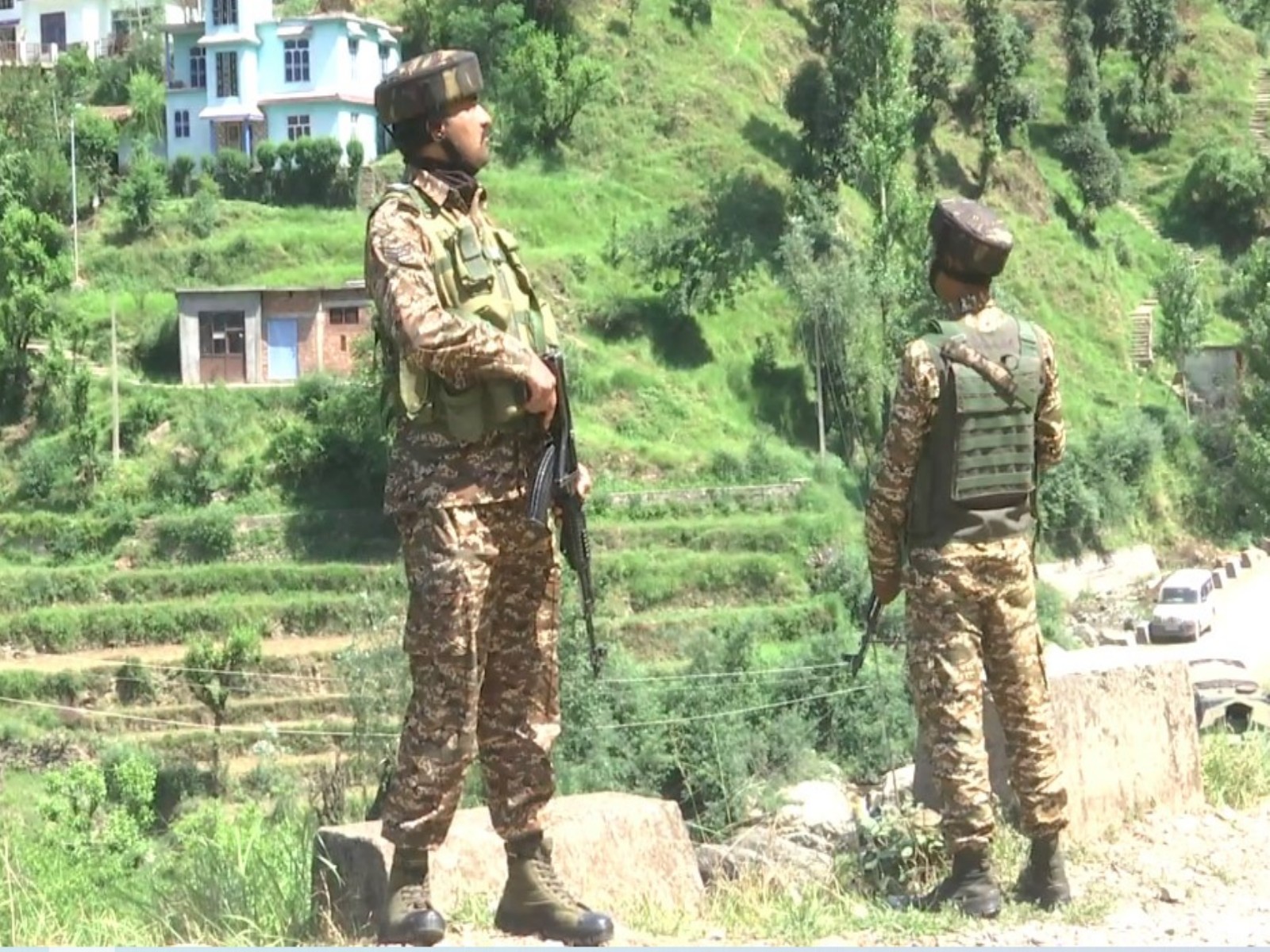 Operation Sheruwali in Rajouri, Jammu and Kashmir (Photo/ANI)
