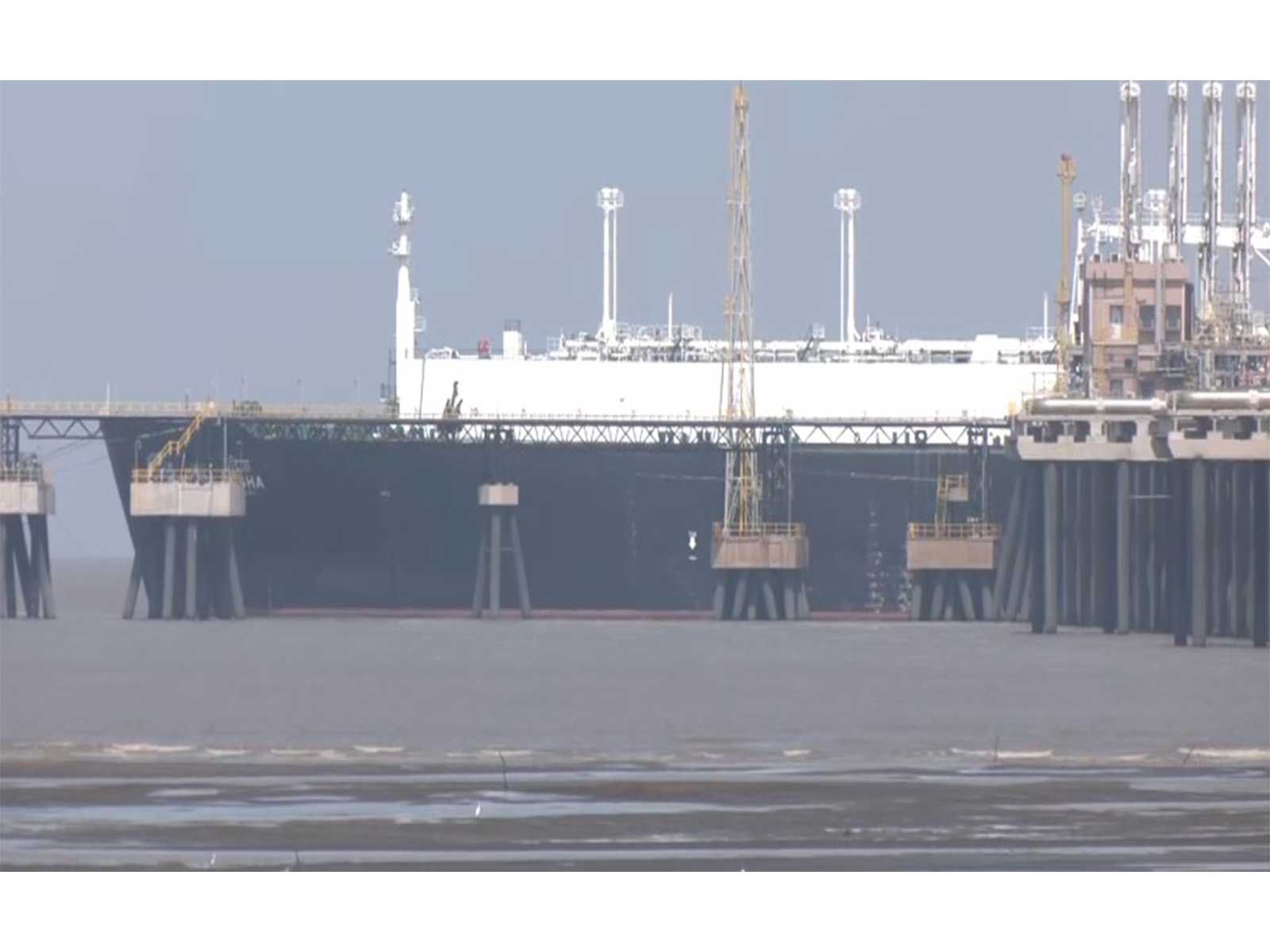 LNG carrier Disha (Photo/ANI)