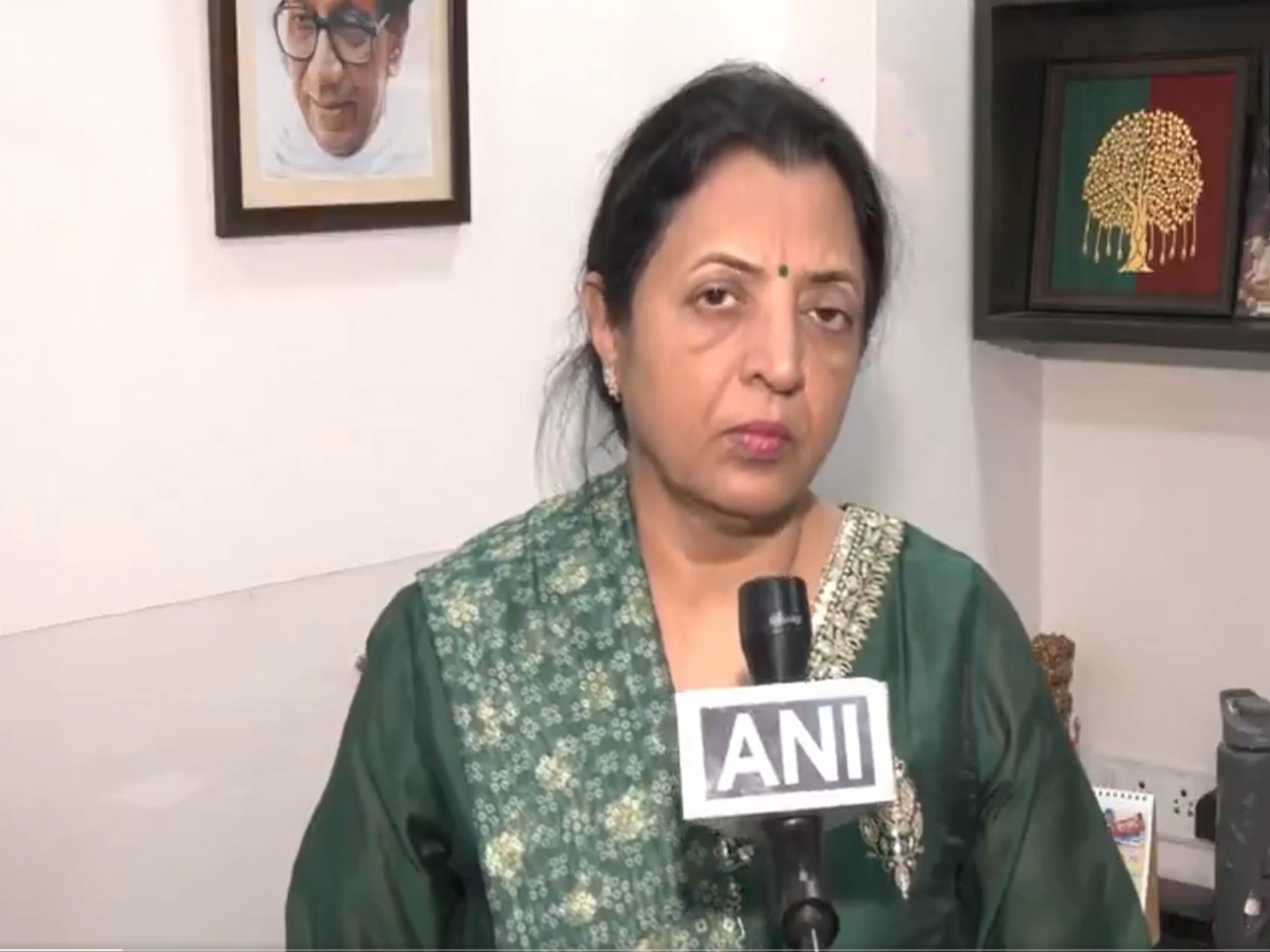 Shiv Sena leader Manisha Kayande (Photo/ANI) Shiv Sena leader Manisha Kayande (Photo/ANI)
