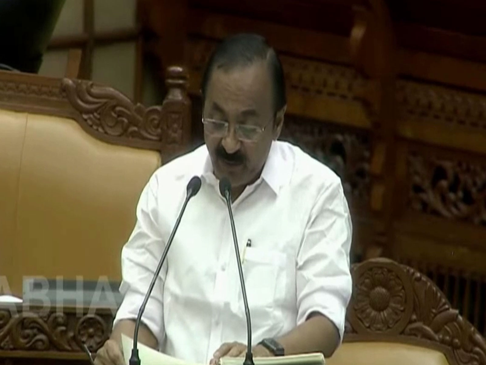 Kerala CM V D Satheesan presenting the revised 2026-27 budget in the Leagislative Assembly (Photo/ANI) Kerala CM V D Satheesan presenting the revised 2026-27 budget in the Leagislative Assembly (Photo/ANI)