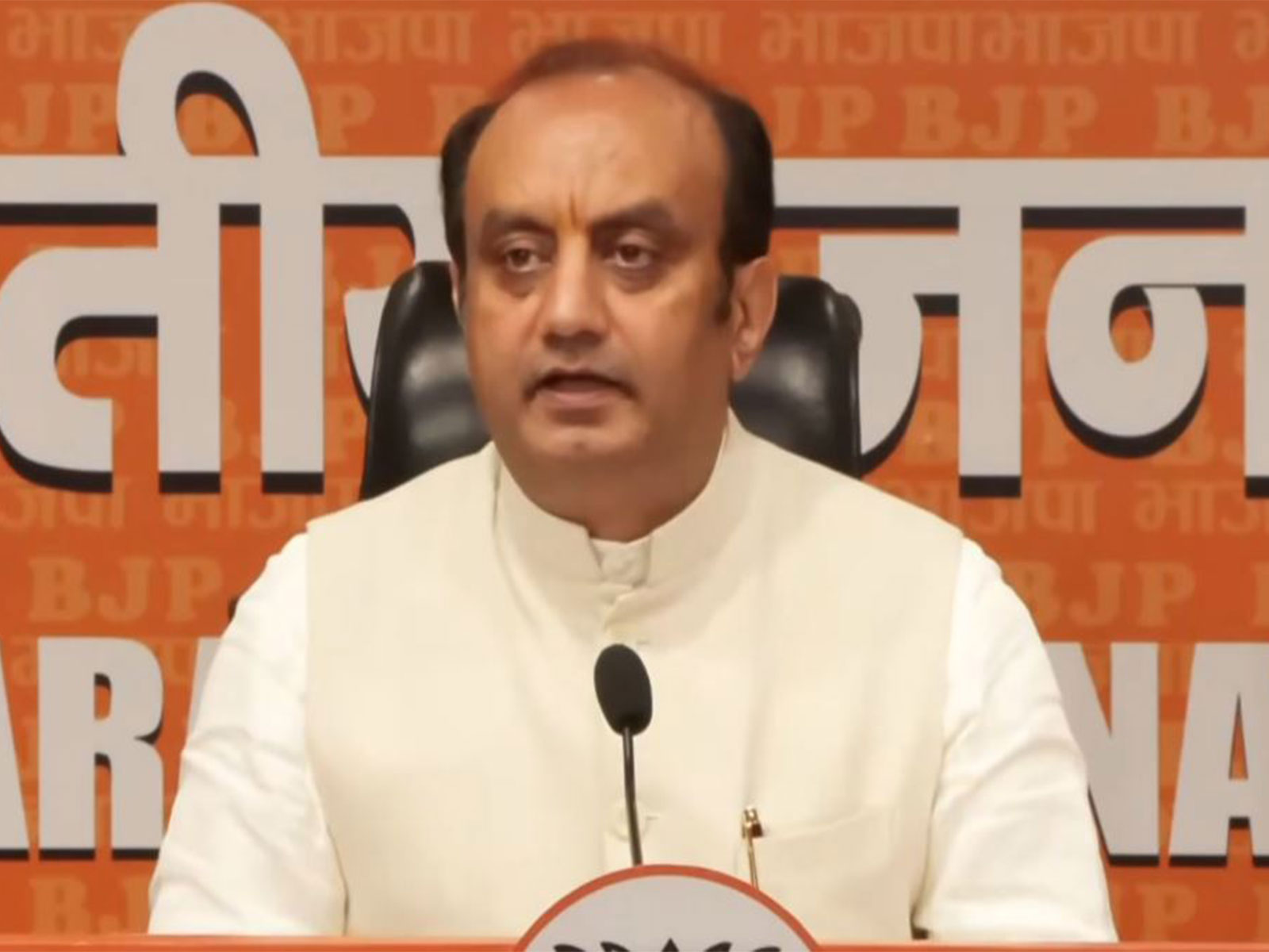 BJP National Spokesperson Sudhanshu Trivedi (Photo/@BJP4India)