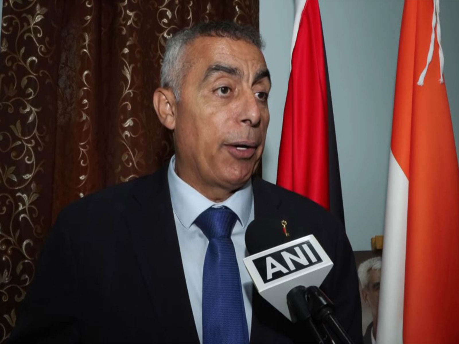 Palestinian Ambassador to India, Abdullah M Abu Shawesh (Photo/ANI) Palestinian Ambassador to India, Abdullah M Abu Shawesh (Photo/ANI)