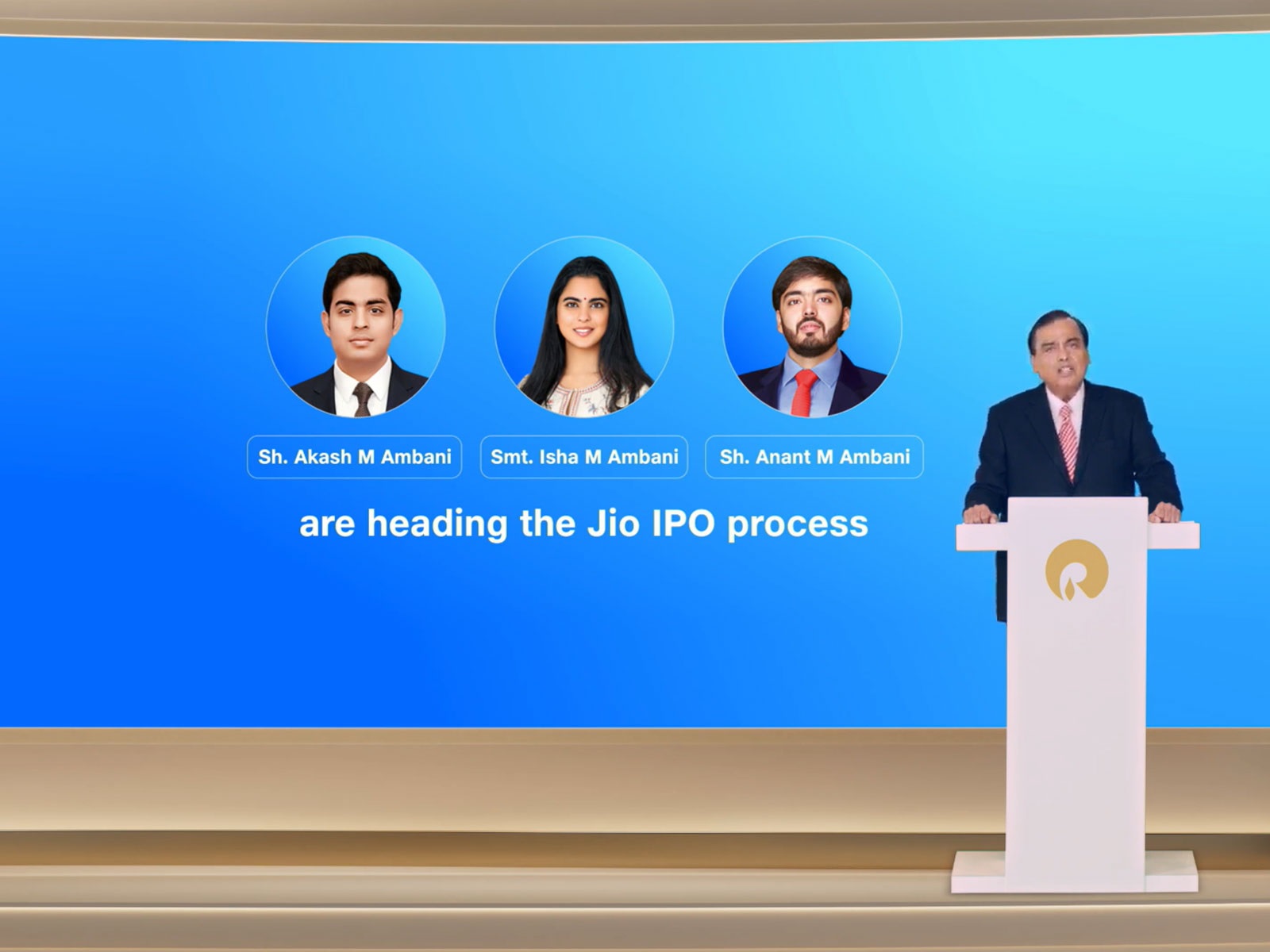 RIL Chairman Mukesh Ambani (Photo/RIL AGM)
