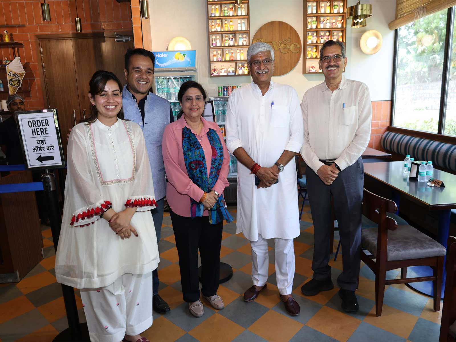 EaseMyTrip Foundation hosts Tourism Minister Gajendra Singh Shekhawat at Savee Cafeteria initiative (Photo/LinkedIn/EaseMyTrip) EaseMyTrip Foundation hosts Tourism Minister Gajendra Singh Shekhawat at Savee Cafeteria initiative (Photo/LinkedIn/EaseMyTrip)