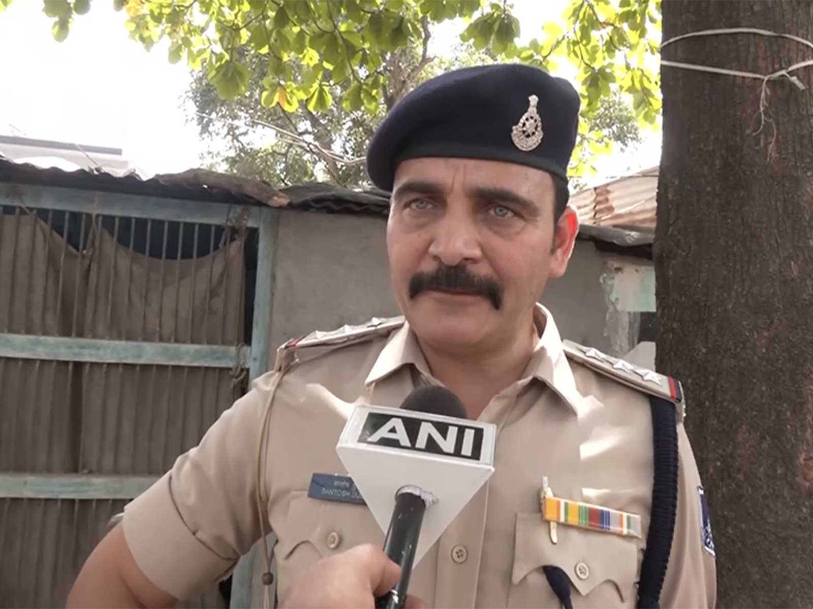 Bhanwarkua police station SHO, Santosh Dudhi (Photo/ANI) Bhanwarkua police station SHO, Santosh Dudhi (Photo/ANI)