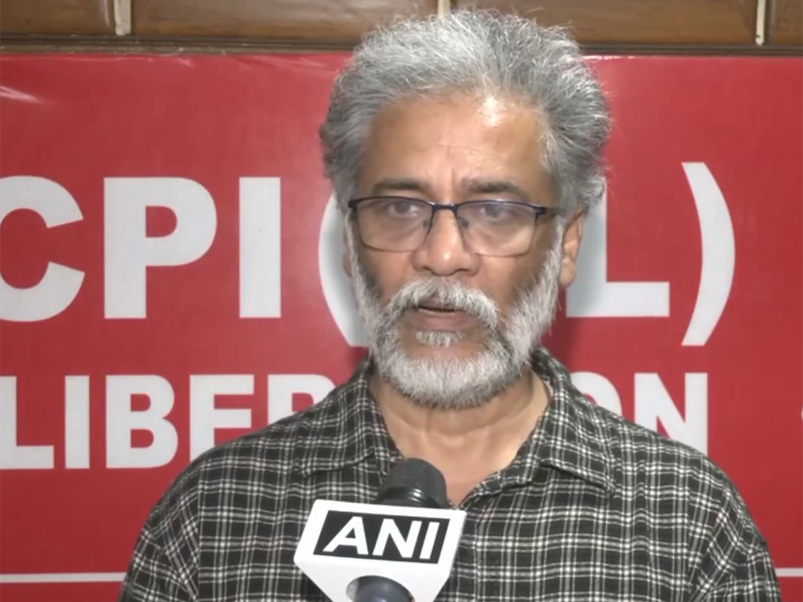 CPI(M-L) L General Secretary Dipankar Bhattacharya (Photo/ANI)