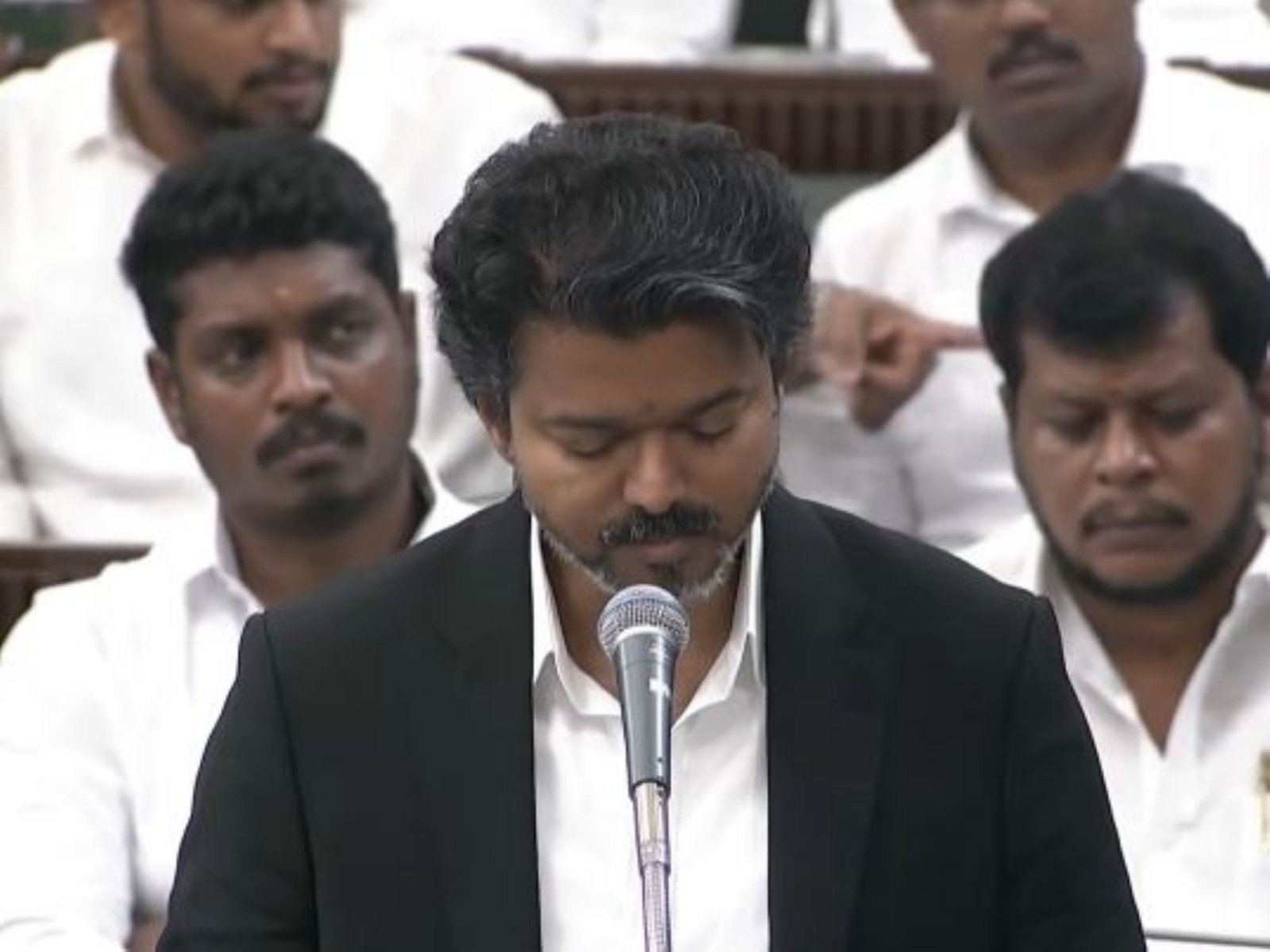 Tamil Nadu Chief Minister Vijay (Photo/ANI)