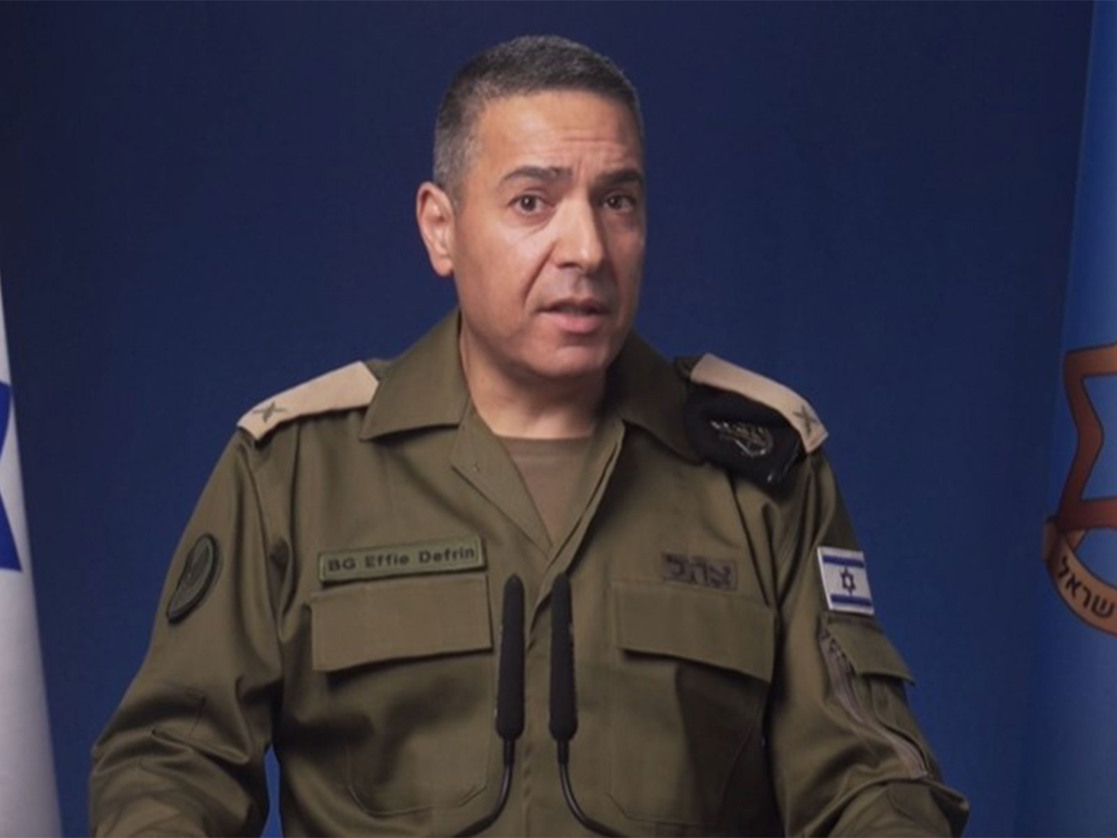 IDF Spokesperson Brigadier General Effie Defrin (Photo/IDF) IDF Spokesperson Brigadier General Effie Defrin (Photo/IDF)