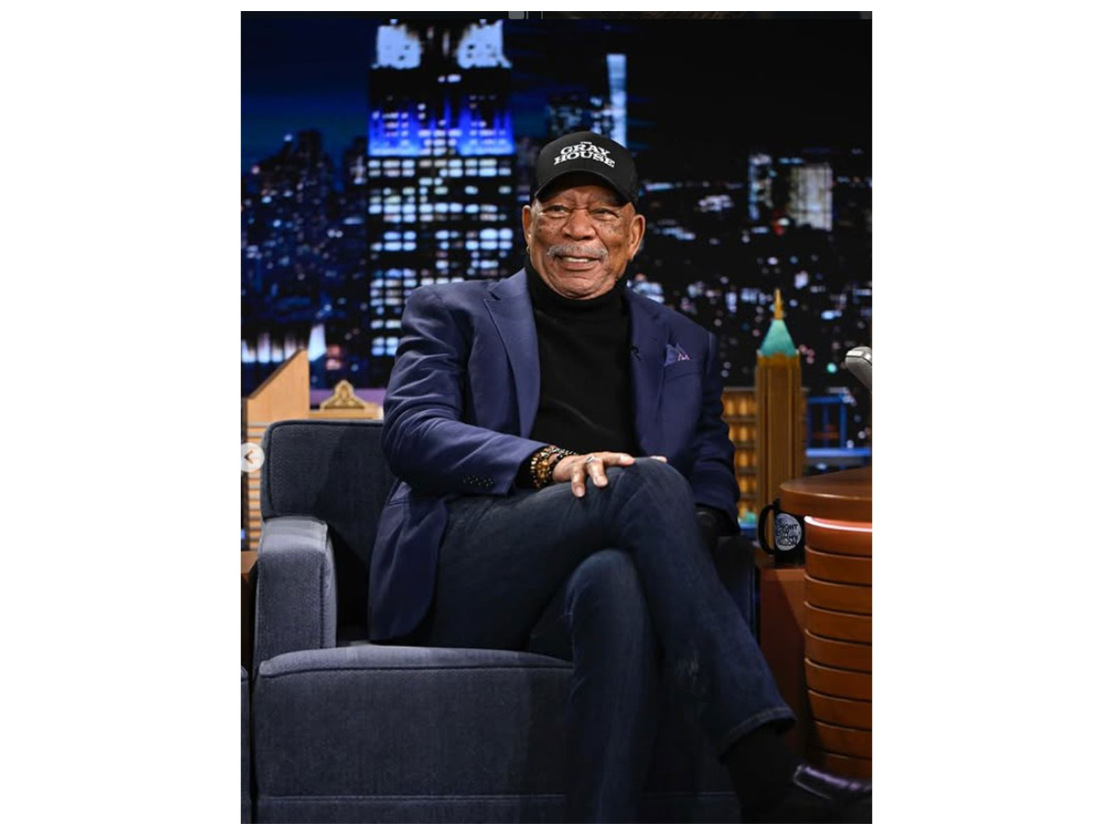  Morgan Freeman (Photo/Instagram/ @morganfreeman)