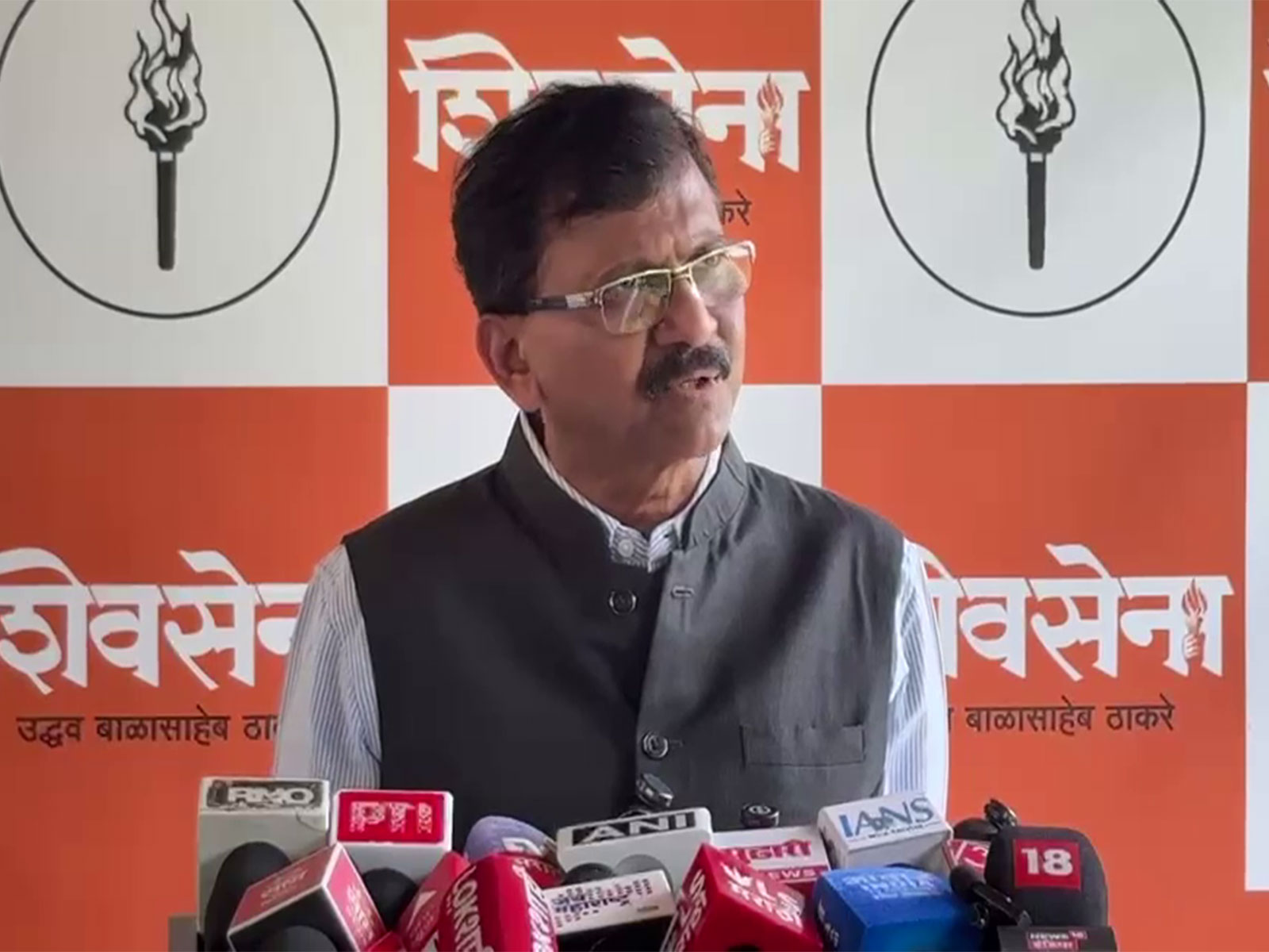Shiv Sena (UBT) MP Sanjay Raut (Photo/ANI)