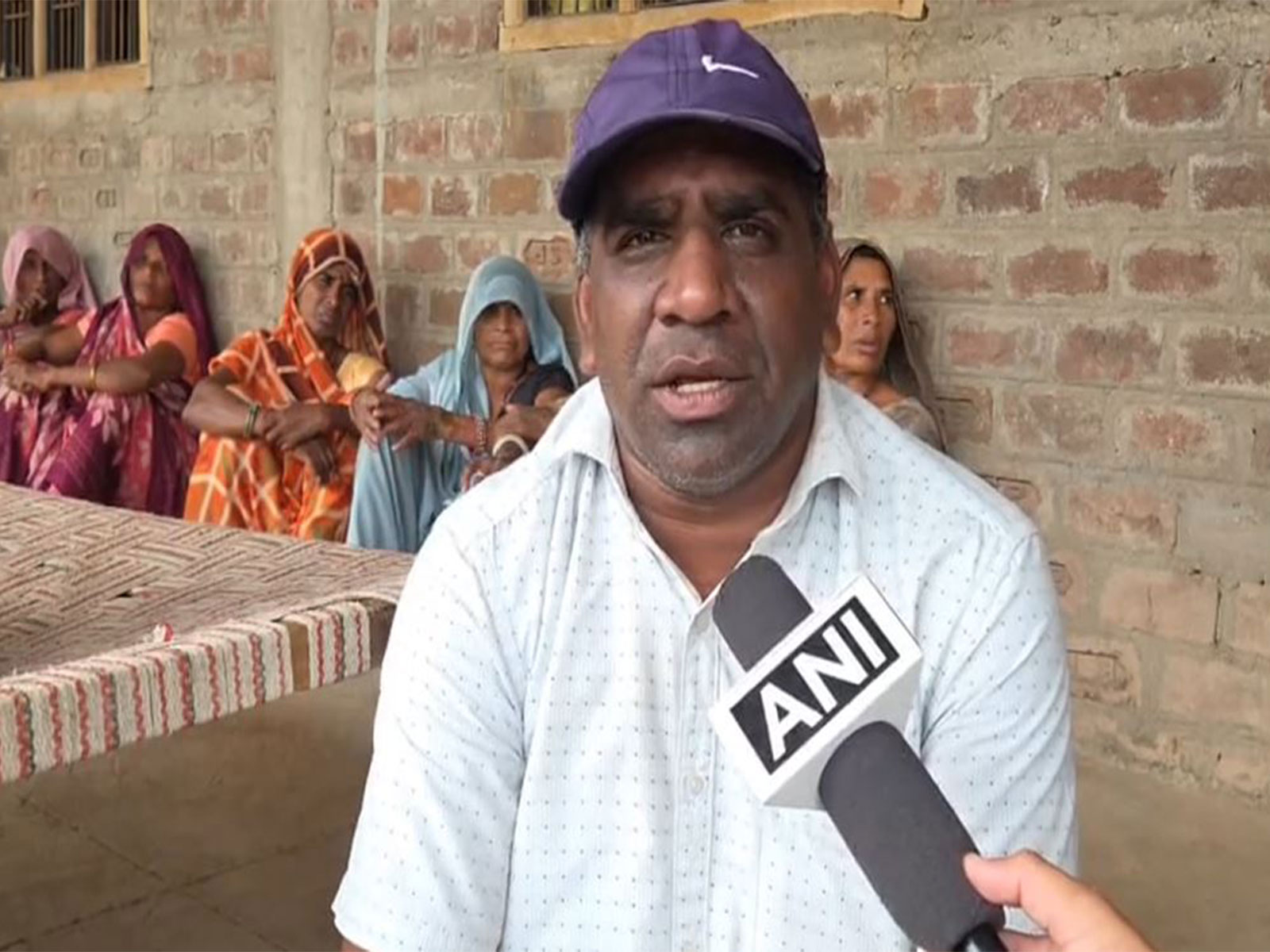 Bansilal Maurya, deceasedโs father (Photo/ANI) Bansilal Maurya, deceasedโs father (Photo/ANI)