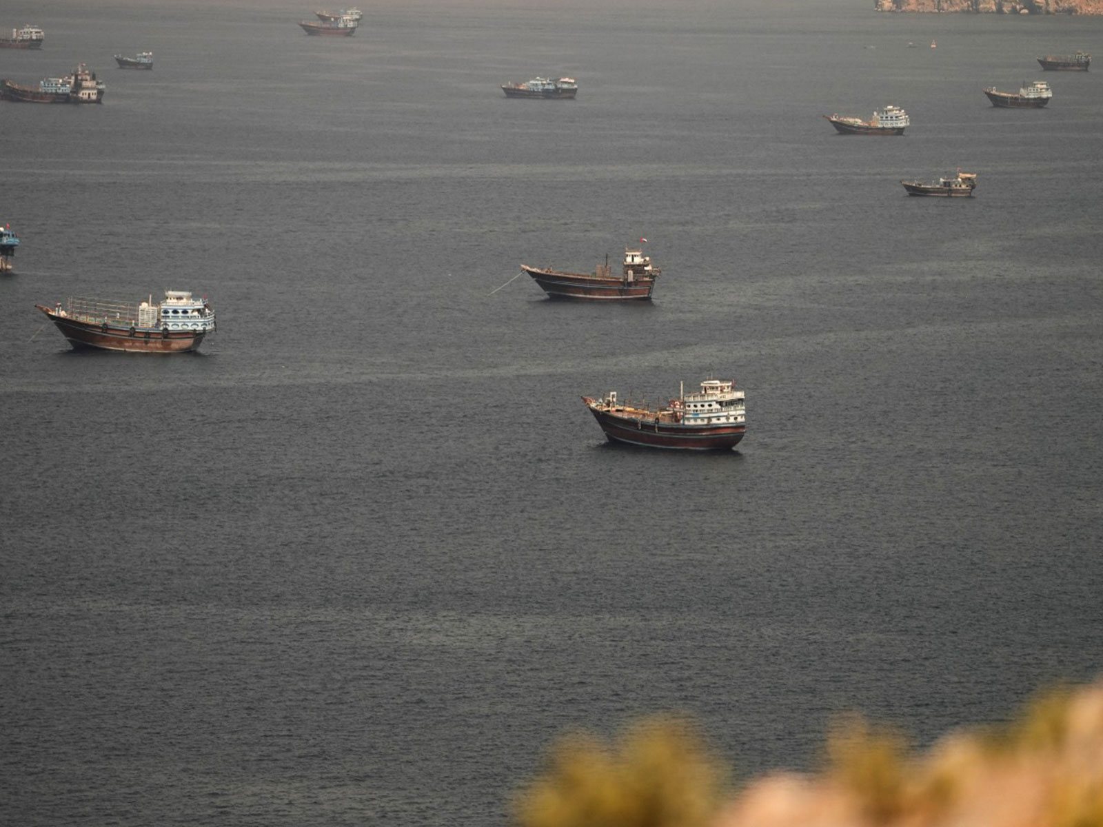 Vessels at the Strait of Hormuz, as seen from Musandam, Oman (File Photo/Reuters) Vessels at the Strait of Hormuz, as seen from Musandam, Oman (File Photo/Reuters)