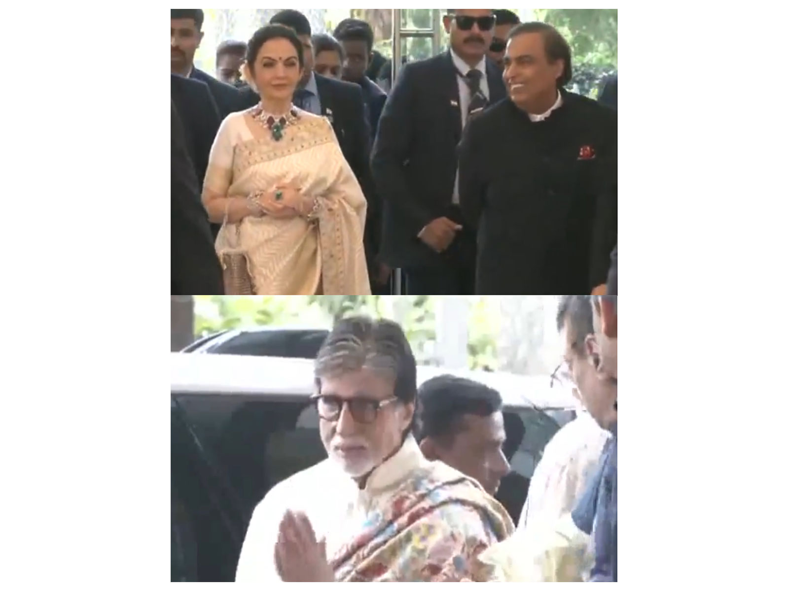Ambanis, Bachchans attend Supriya Sule's daughter's wedding (Photo/ANI)