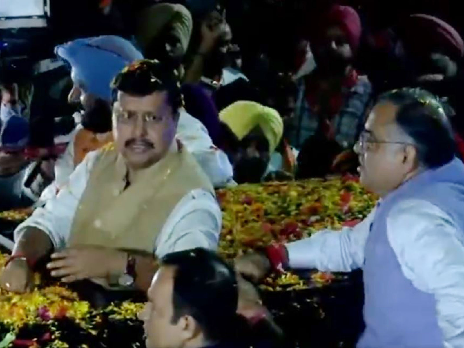 BJP national president Nitin Nabin holds mega roadshow in Jalandhar (Photo/ANI)