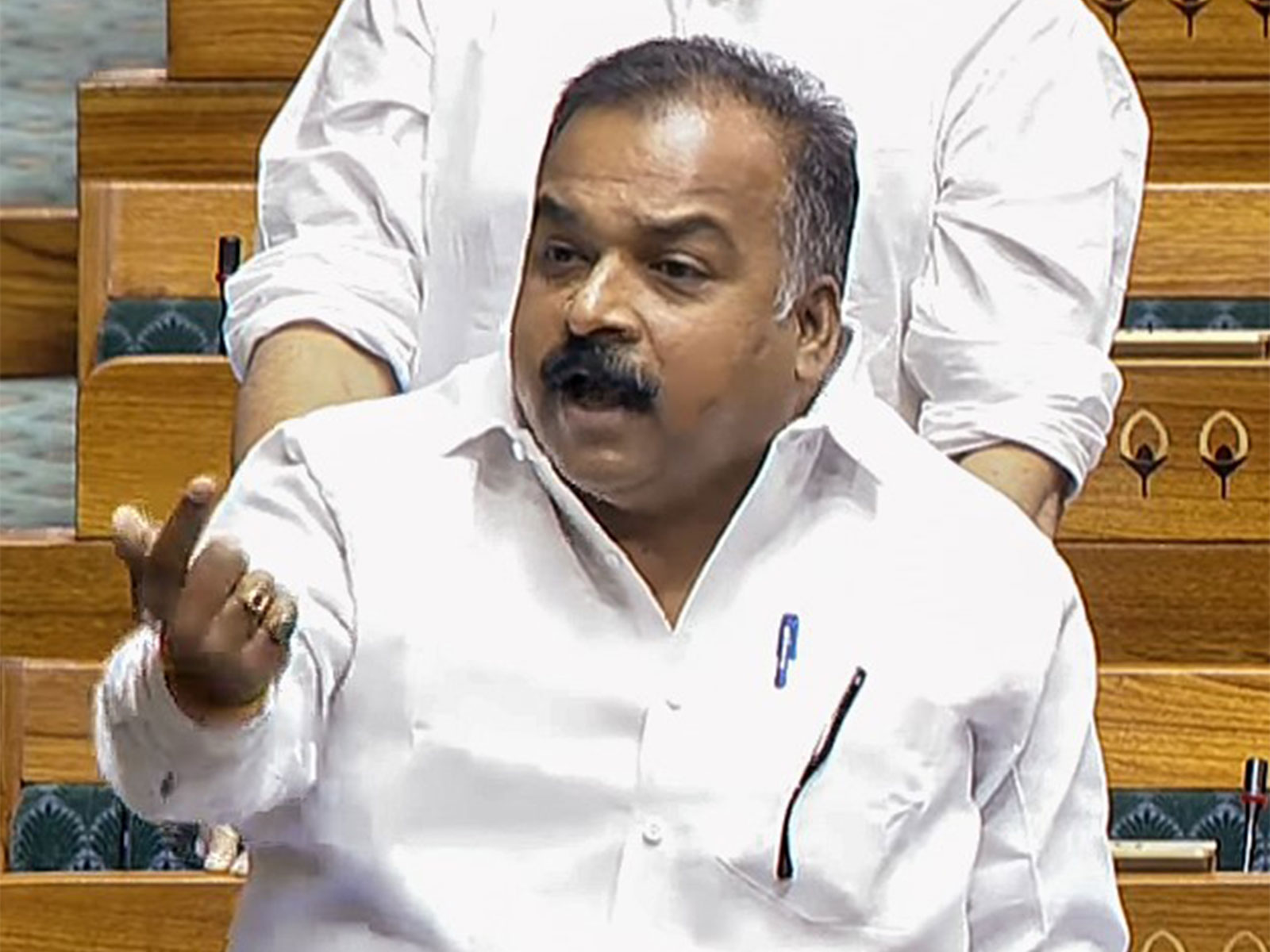 Congress MP Manickam Tagore (Photo/ANI)